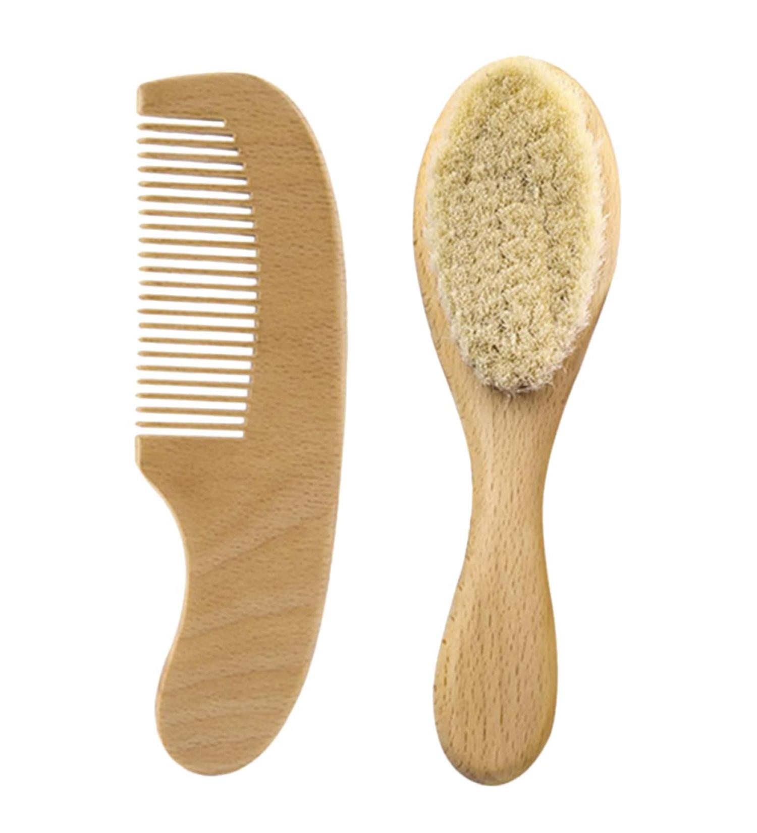 KOMBIUDA Baby Gift Set - Brush, Comb, Cap, and Cradle Kit for Newborns & Toddlers - Buy Online on SooperMarket.com