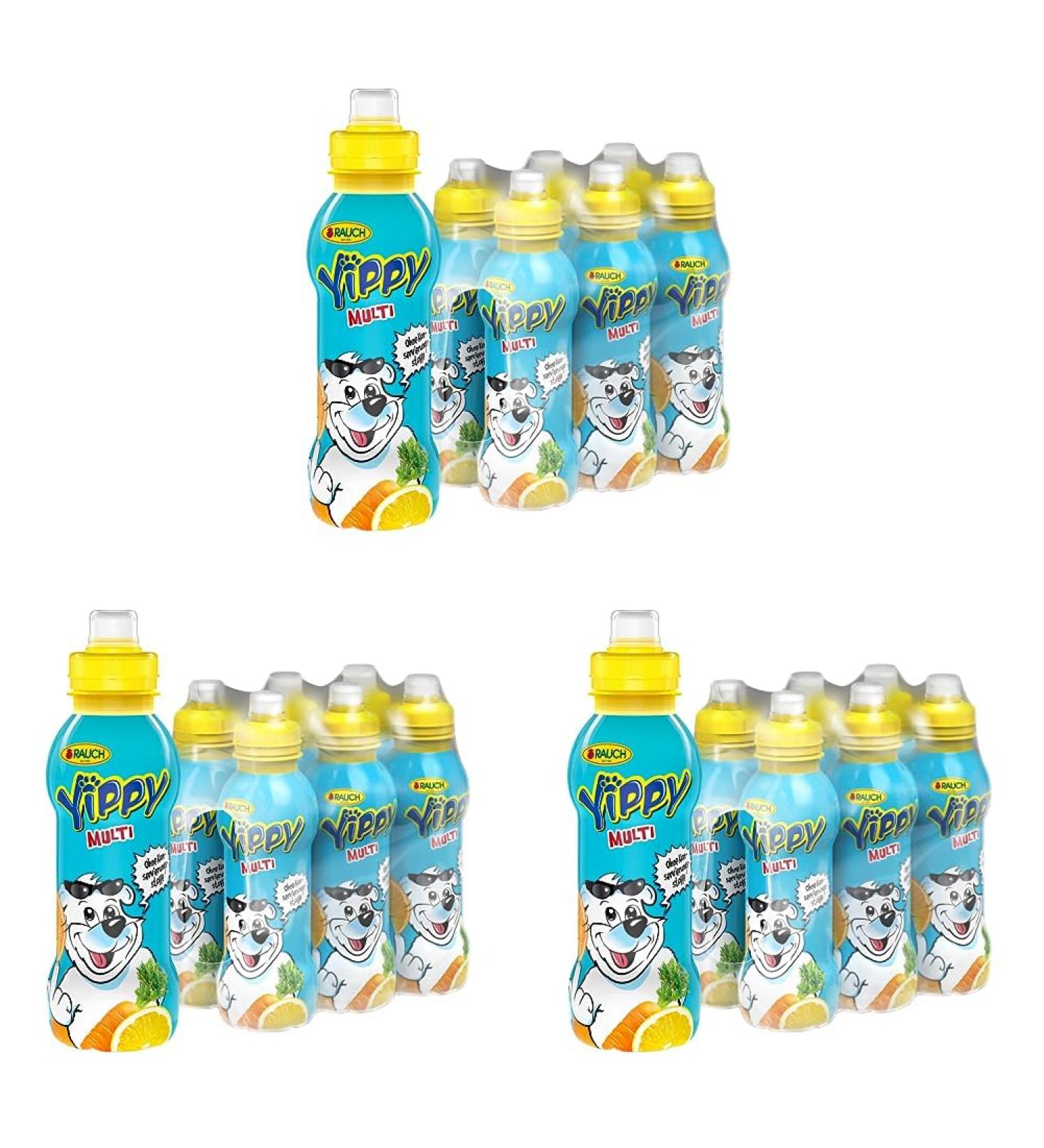 Rauch Yippy Multi 18-pack - 6 x 330 ml Disposable Juice Boxes for Kids | International Shipping Available - Buy Online on SooperMarket.com