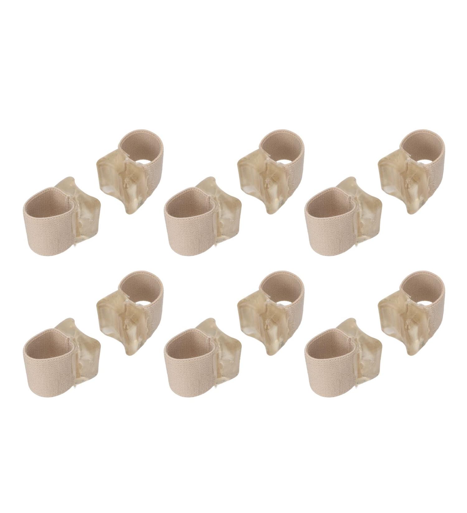 Professional Toe Separator 6 Pairs - Prevents Friction & Hammertoes - Skin Friendly & Strong Adhesion - Ideal for Sports - Buy Online on SooperMarket.com