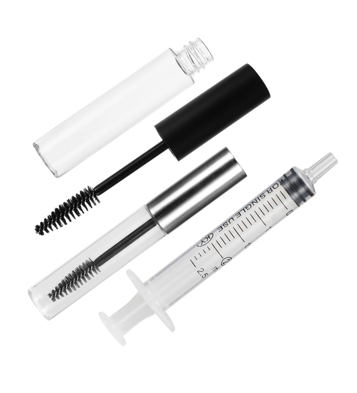 BELLIFFY 12pcs Mascara Tube Eyelash Cream Tube Empty Eyelash Tube Lash Kits Empty Eyeliner Tube Clear Plastic - Buy Online on SooperMarket.com