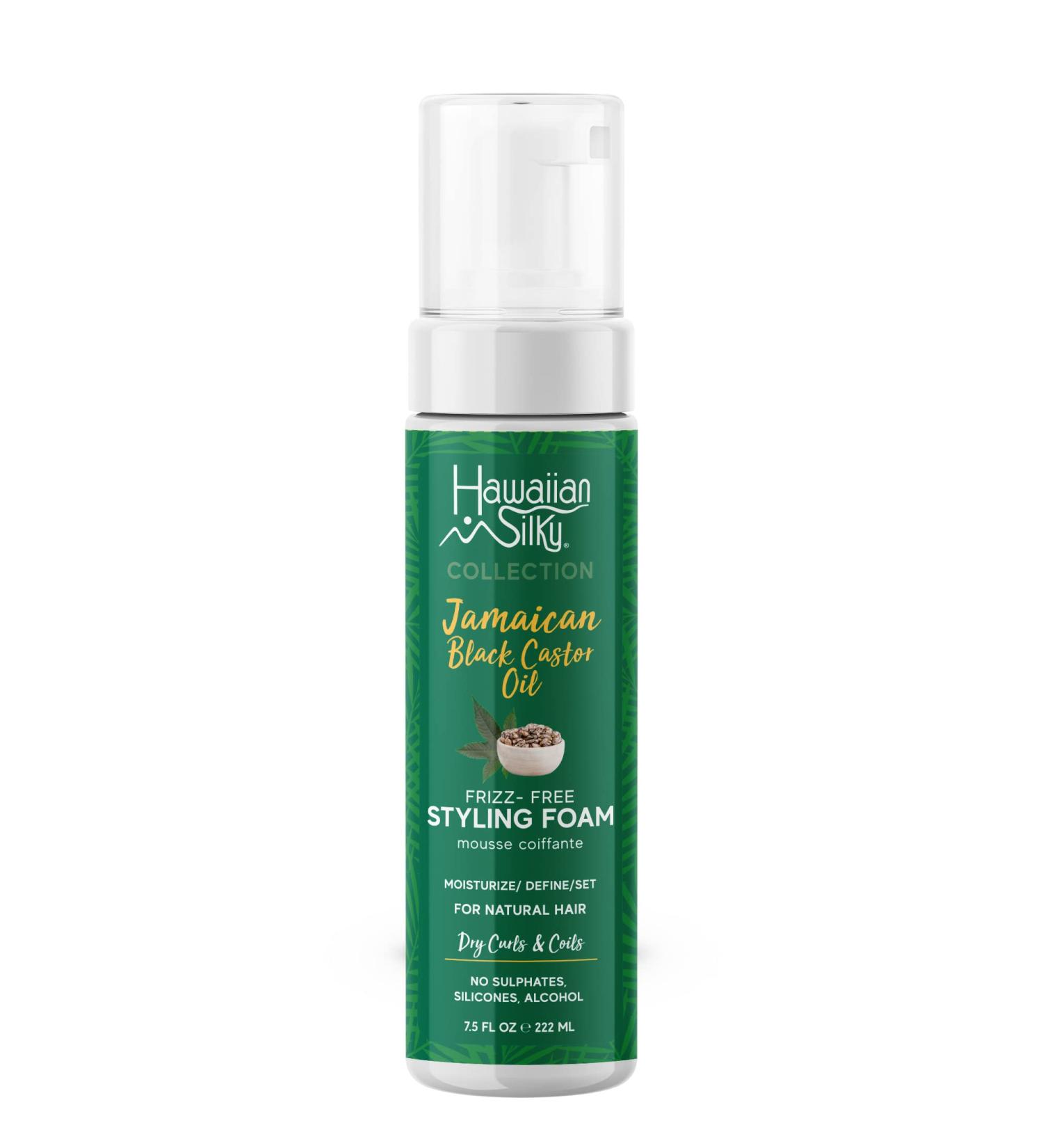 Jamaican Black Castor Oil Frizz-Free Style Foam - Smooth and Manageable Hair - Buy Online on SooperMarket.com