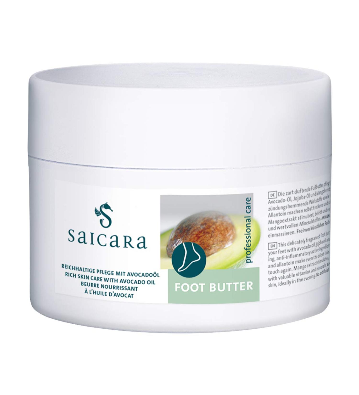 Saicara Foot Butter 150ml - Intensive Foot Care with Avocado Oil for Soft Smooth Feet | International Shipping - Buy Online on SooperMarket.com