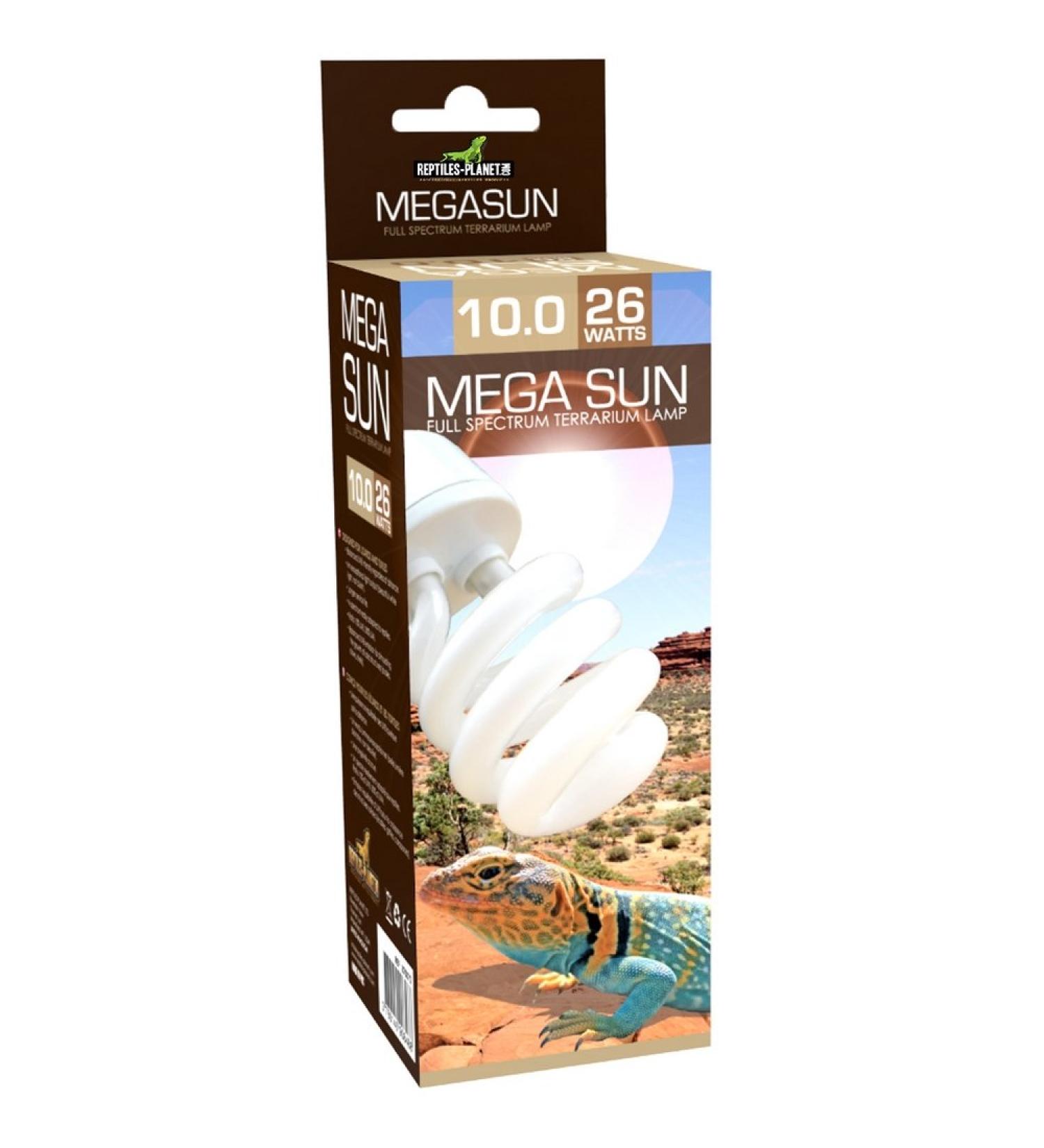 Reptiles-Planet Mega Sun UVB 10.0 lamp 26W