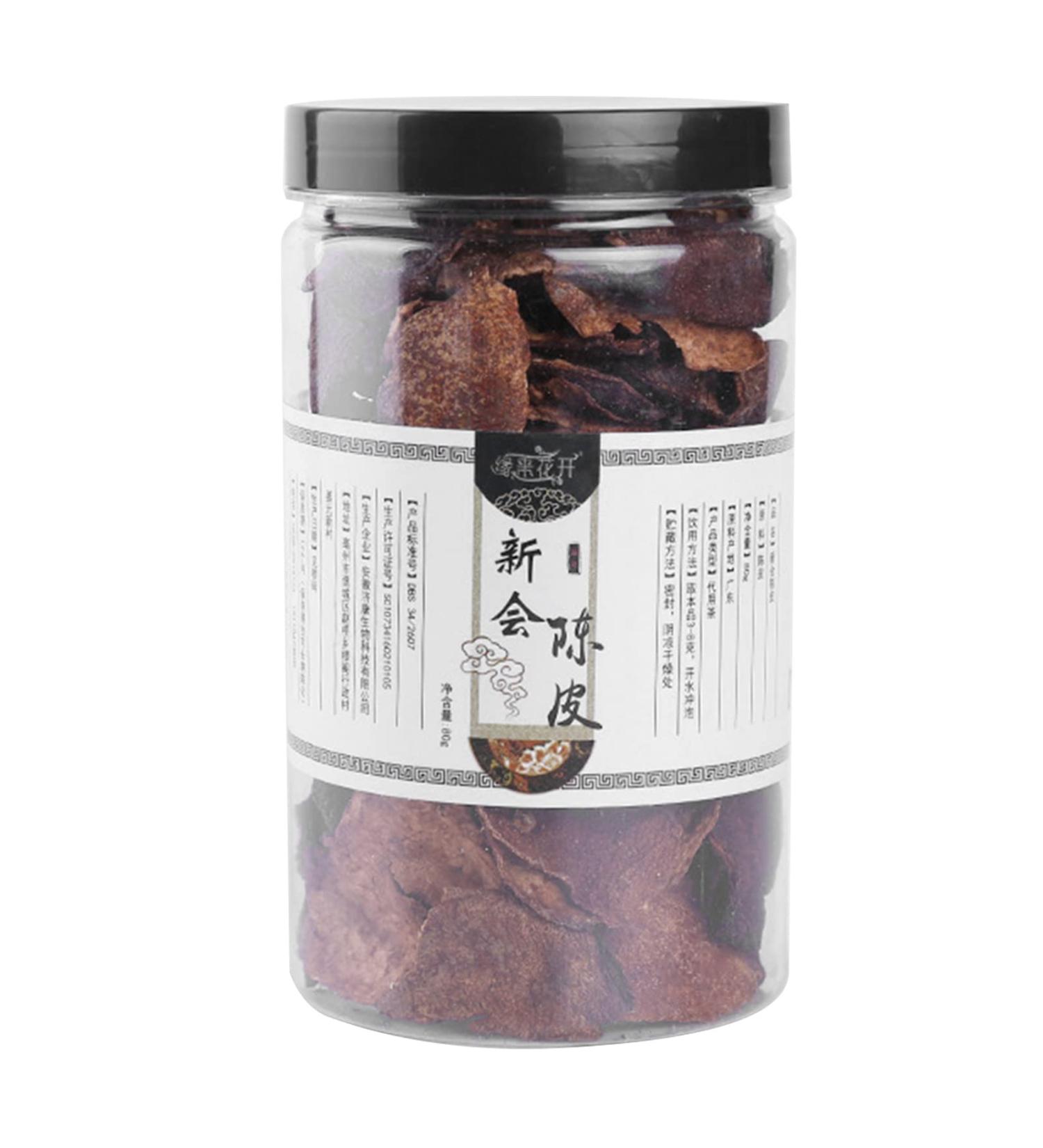Elprico 80g Dried Orange Peel 2.8oz Chinese Seasoning Dried Tangerine Peel for Tea Pure Natural Healthy Herbal Tea for Home 1 Can - Buy Online on SooperMarket.com