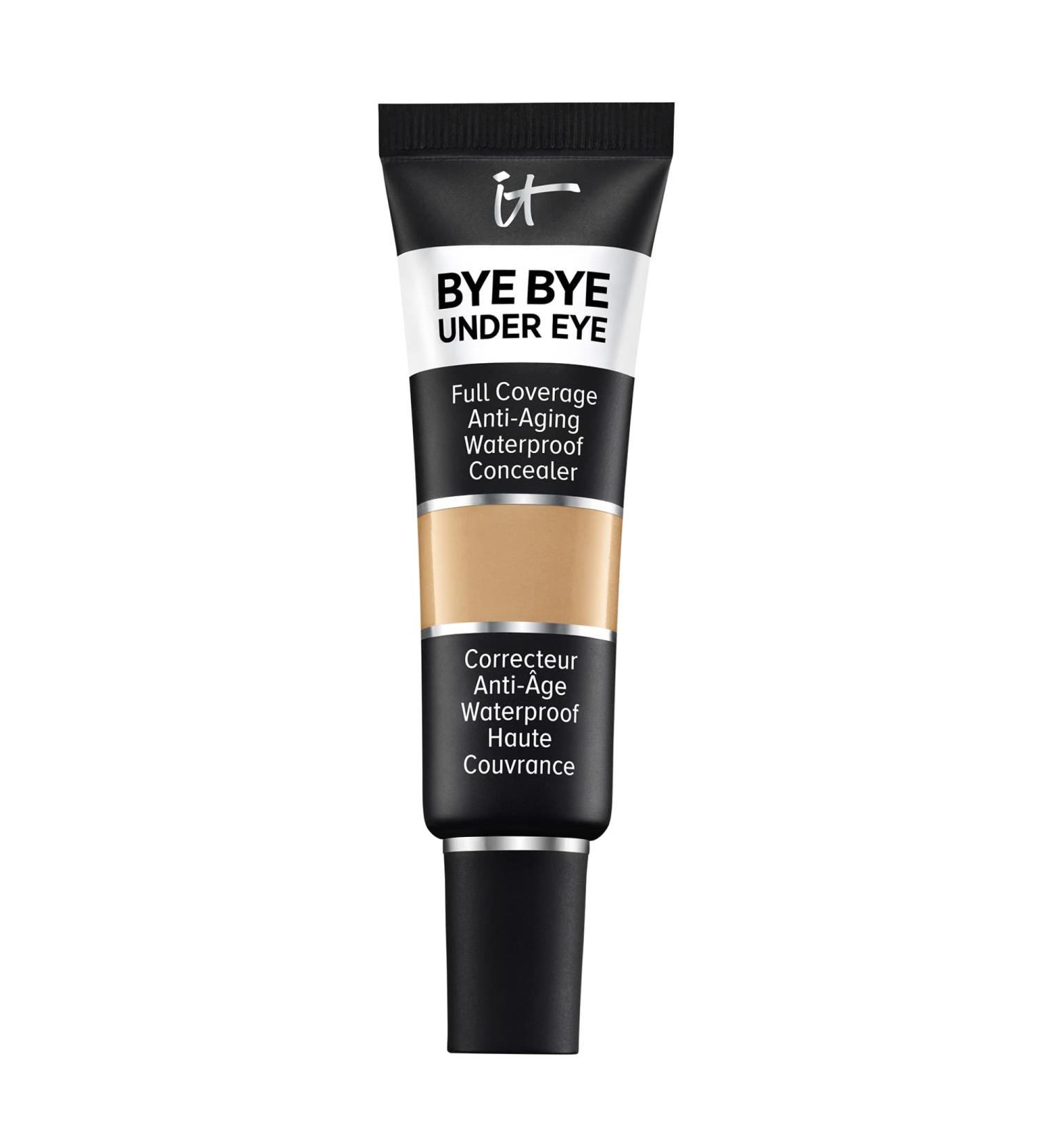 IT Cosmetics Bye Bye Under Eye Full Coverage Concealer 21.0 Medium Tan (W) - Waterproof Anti-Aging Formula for Dark Circles, Fine Lines, Redness & Discoloration - Natural Finish, 0.4 fl oz - Buy Online on SooperMarket.com