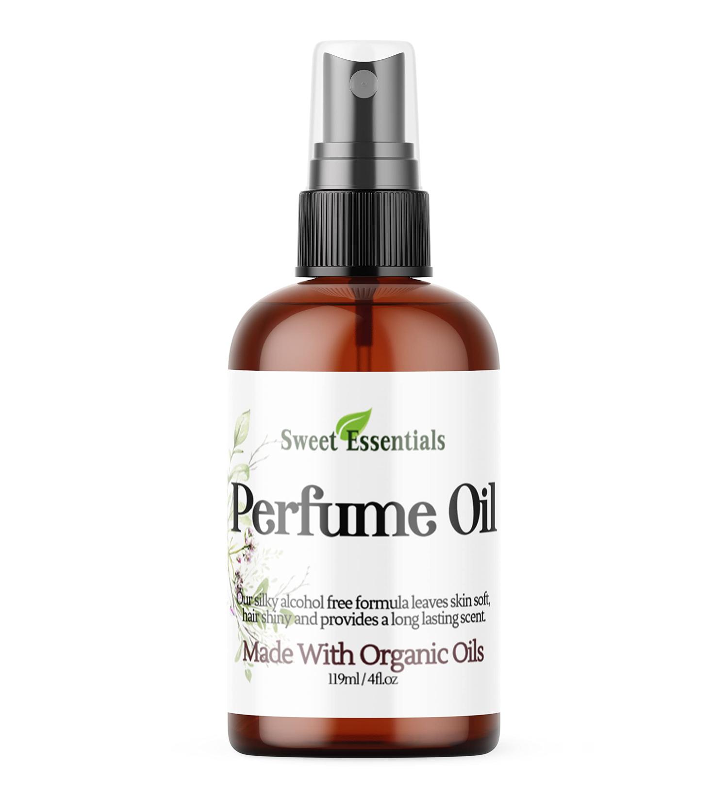 Sweet Essentials Warm Caramel Perfume Oil | Organic Alcohol-Free Hair & Body Spray (4 fl oz - Buy Online on SooperMarket.com