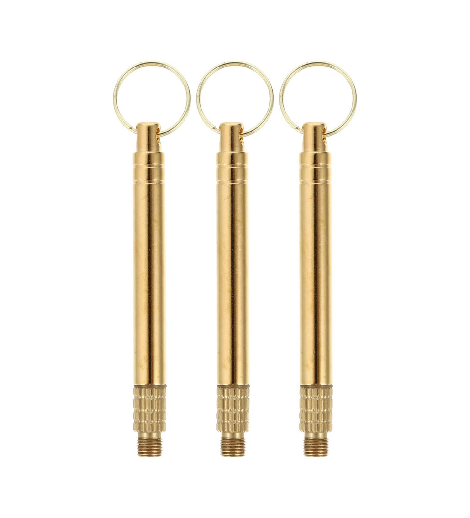 3pcs Yellow Earwax Removal Spoon Set - Reusable and Comfortable Cleaning Tools with Keychain - Healeved - Buy Online on SooperMarket.com