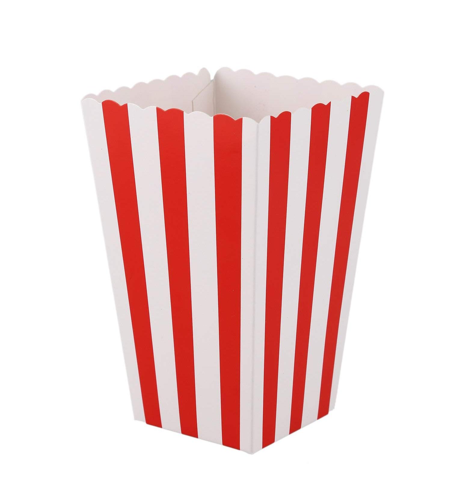 Lodokdre 12 Cinema Treat Party Small Popcorn Bags Boxes red - Buy Online on SooperMarket.com