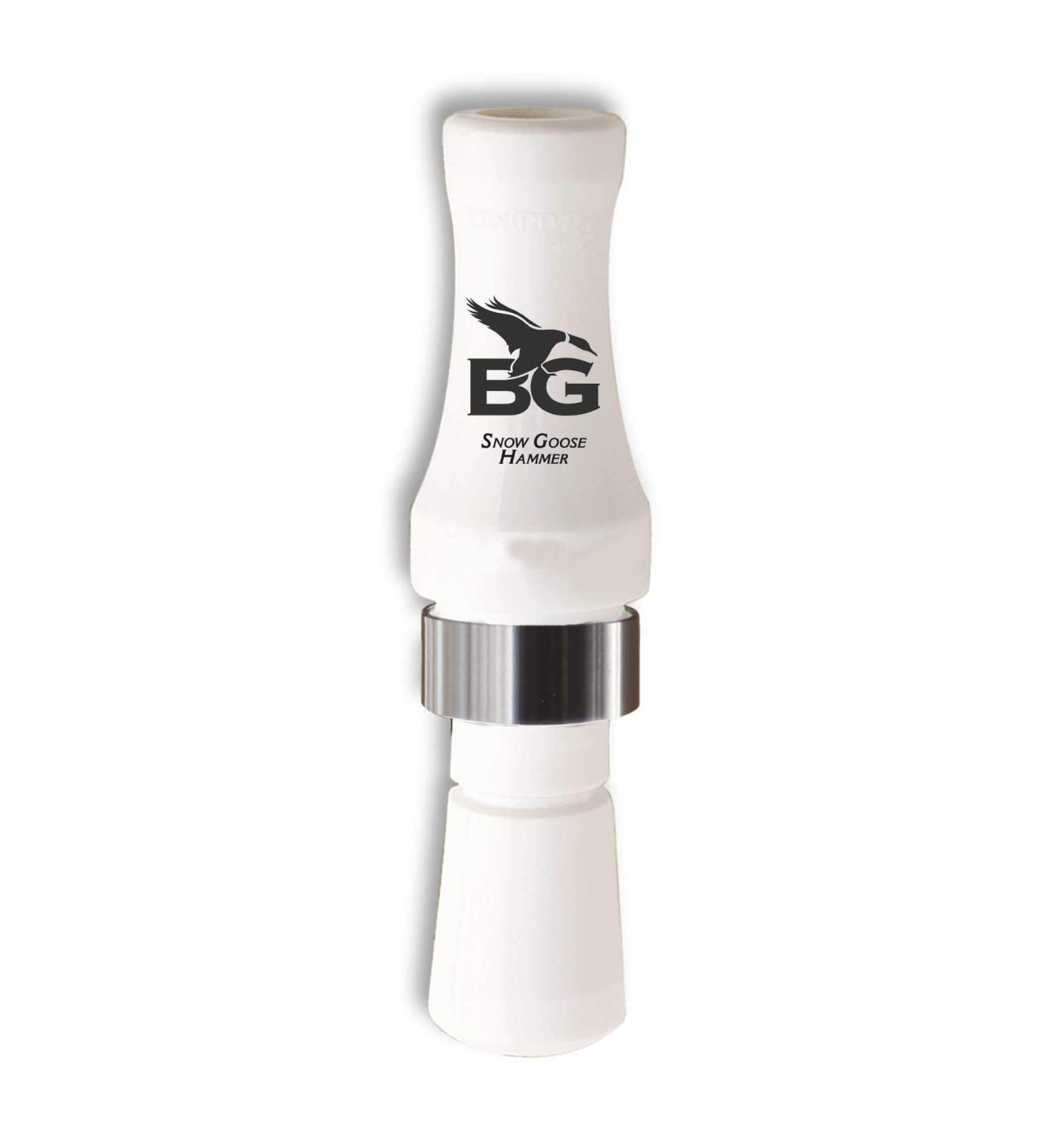 Buck Gardner BGC Snow Goose Call - White - Polycarbonate
