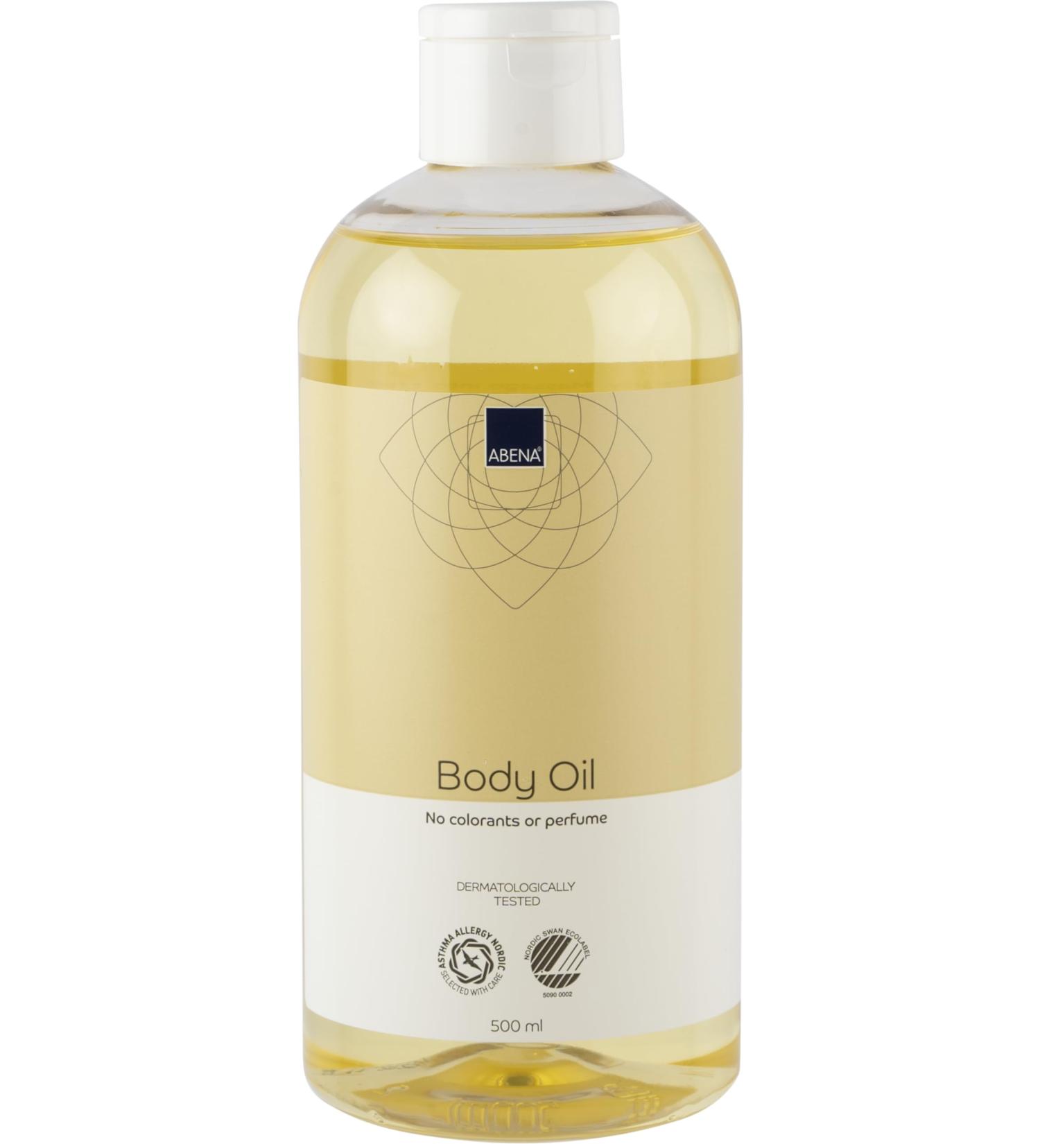 Abena Body Oil | 500ml | Improve The Appearance of Scars and Stretch Marks | Formulated with Vitamin E Oil | Moisturising and Non Greasy | Fragrance Free Skin Care - Buy Online on SooperMarket.com