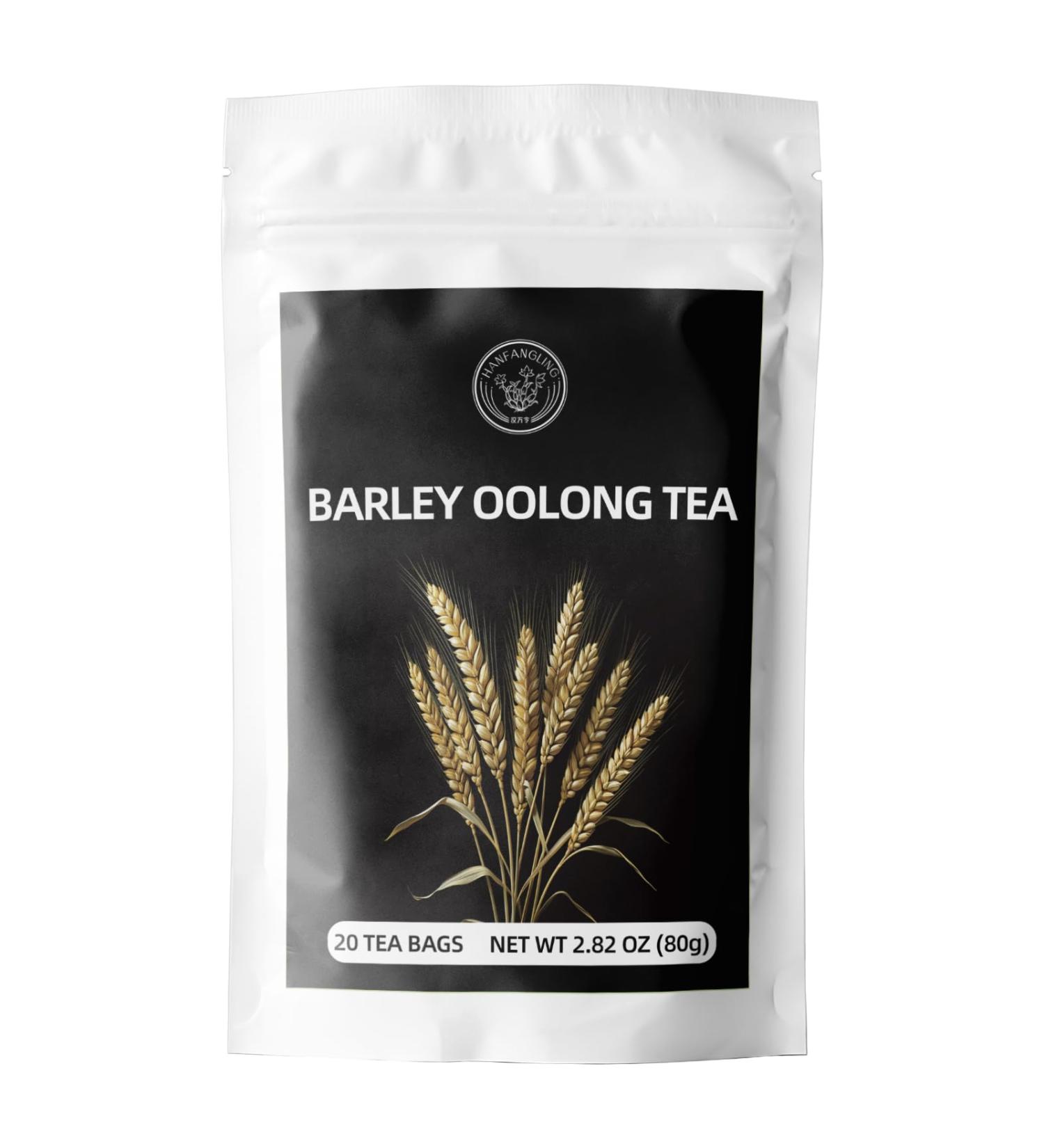 Hempfangling Gersten-Oolong Tea | Natural Herbal Blend for Mind Revitalization Fear Relief Blood Sugar Regulation & Cholesterol Lowering | 20 Tea Bags - Buy Online on SooperMarket.com