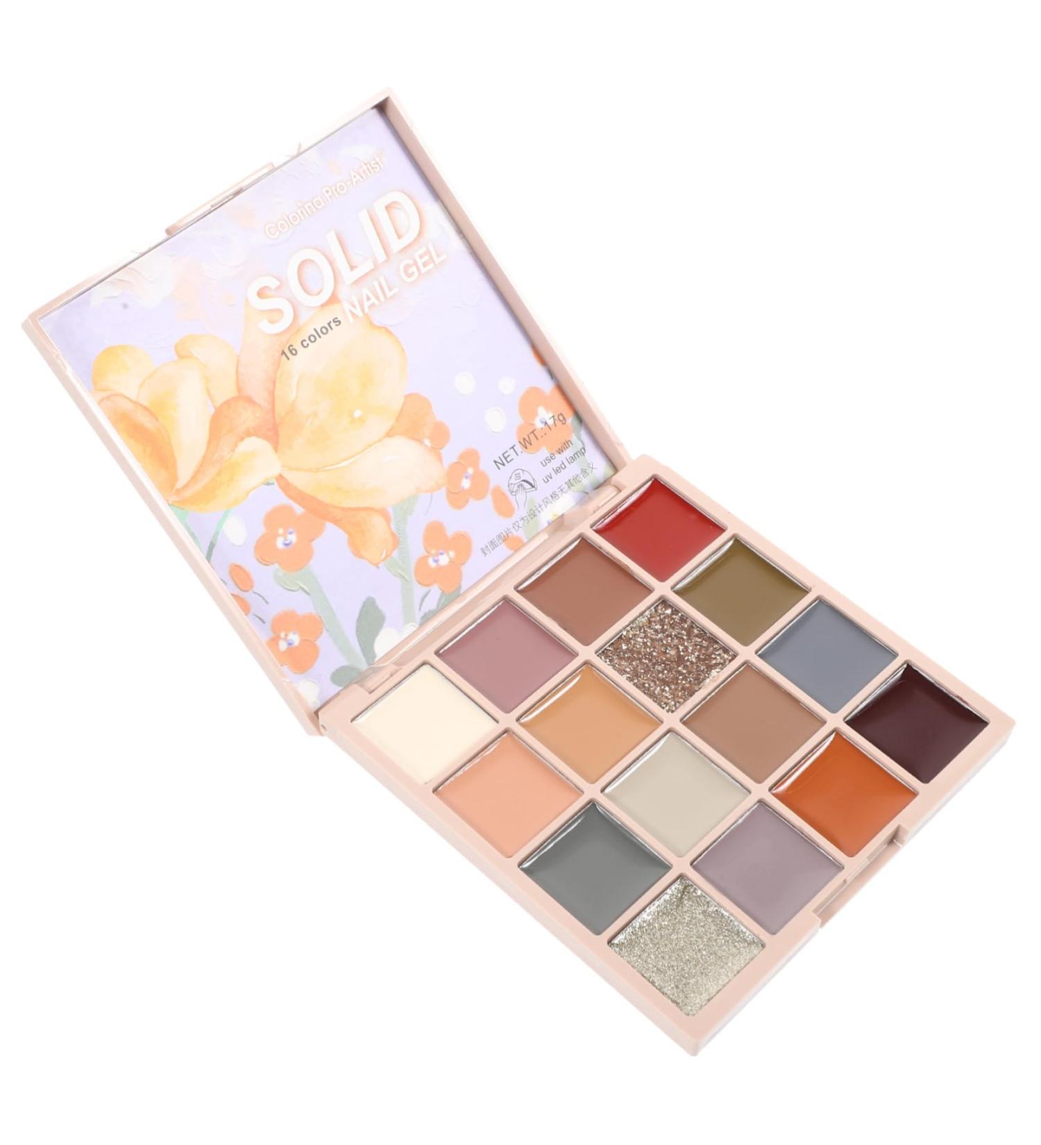 WOFASHPURET 1 Box Nail Art Solid Glue Nail Gel Nail Decor Nail Solid Glue Women Manicure Supplies Nail Art Diy Polish Nail Art Gels Nail Art Glue Nail Glue Dedicated Palette Nail Polish - Buy Online on SooperMarket.com