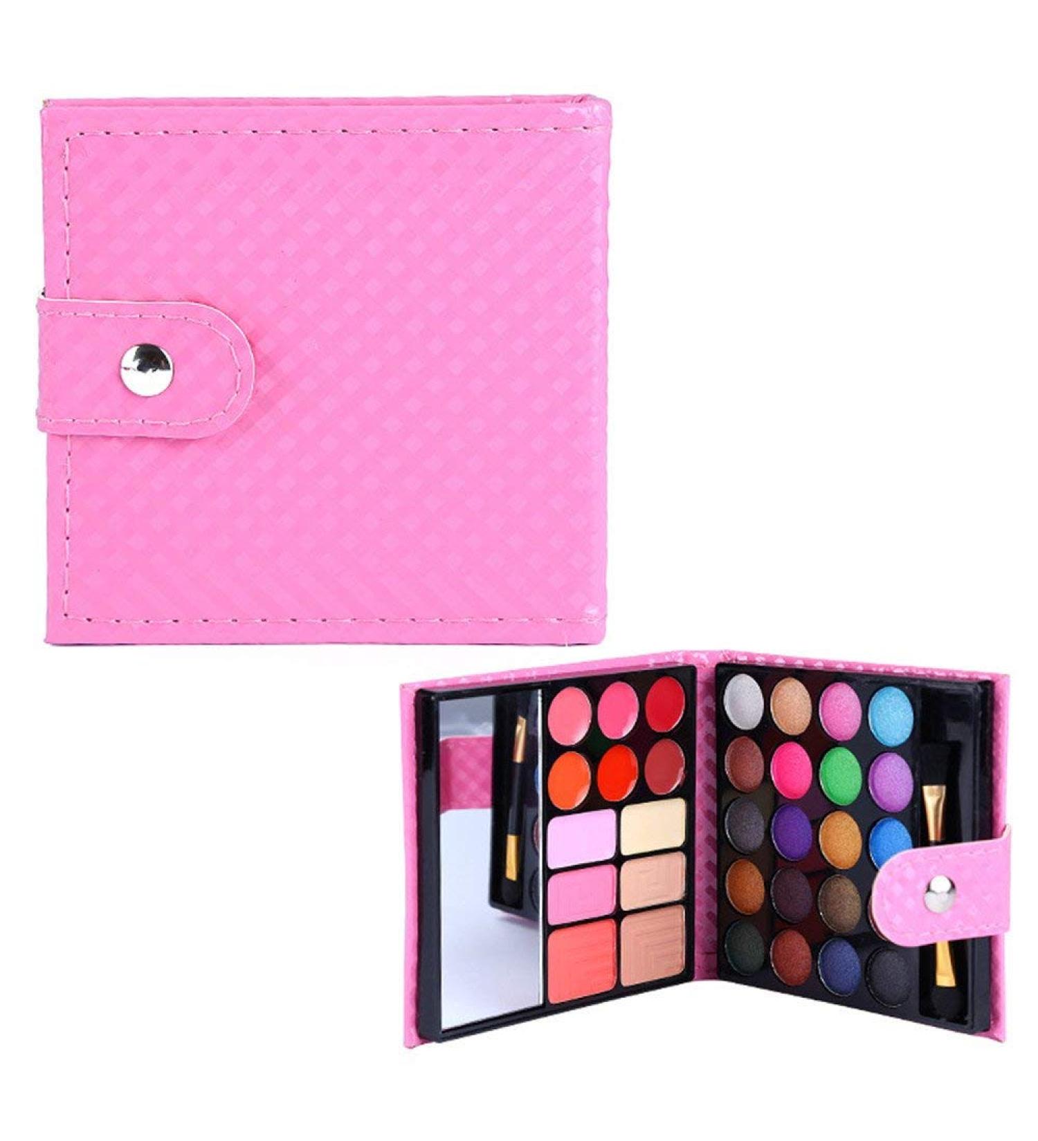 PhantomSky 32 Colors Eyeshadow Palette Makeup Contouring Kit with Lipgloss, Blusher, and Concealer #2 - Professional and Daily Use - Buy Online on SooperMarket.com