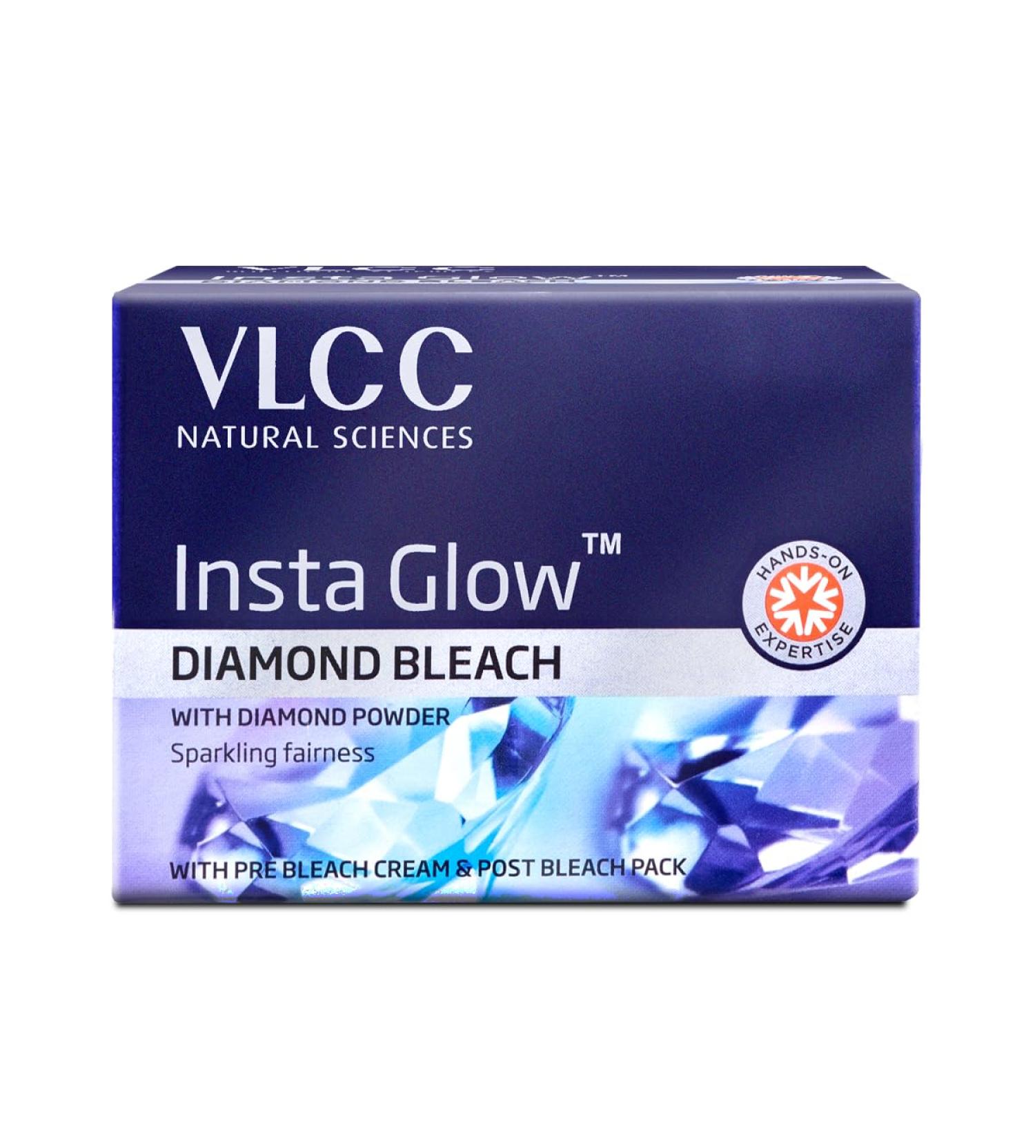 Vlcc Insta Glow Diamond Bleach 402g - Buy Online on SooperMarket.com