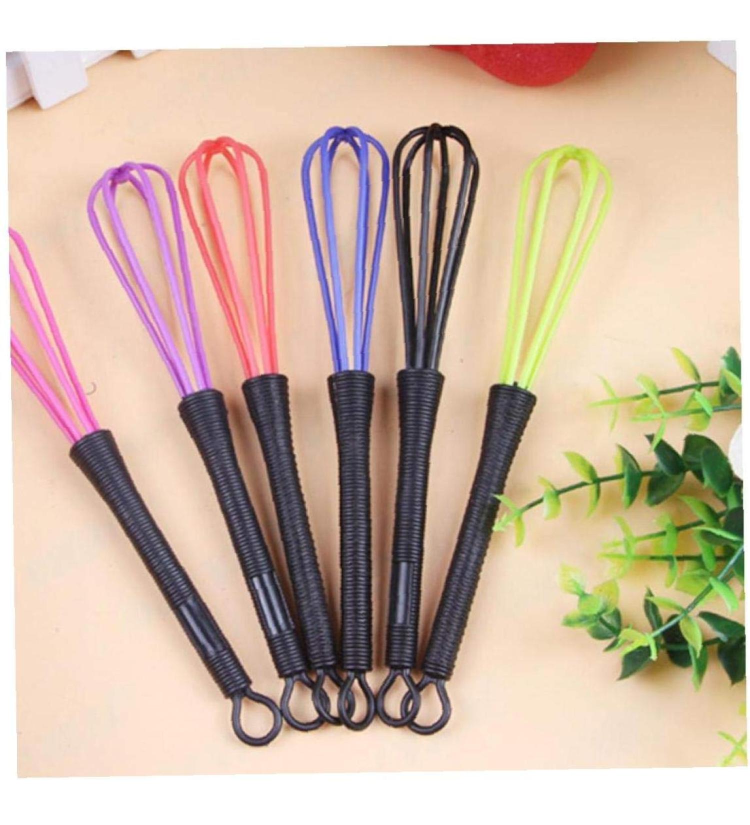 Hotaden Professional Random Color Plastic Salon Hairdressing Dye Cream Whisk Hair Mixer Barber Stirrer Hair Styling - Buy Online on SooperMarket.com