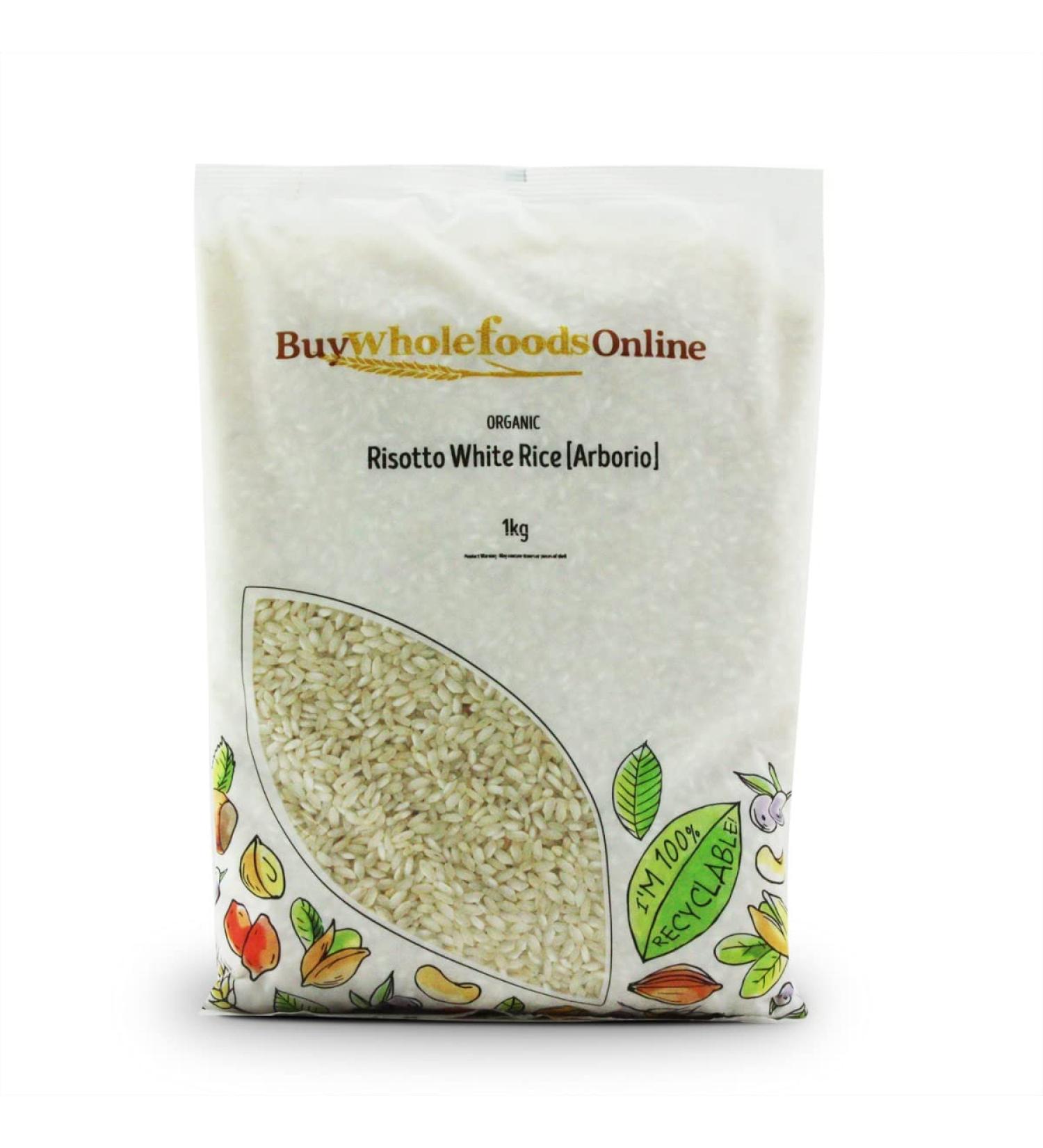Organic Risotto White Arborio 1kg (BWFO)