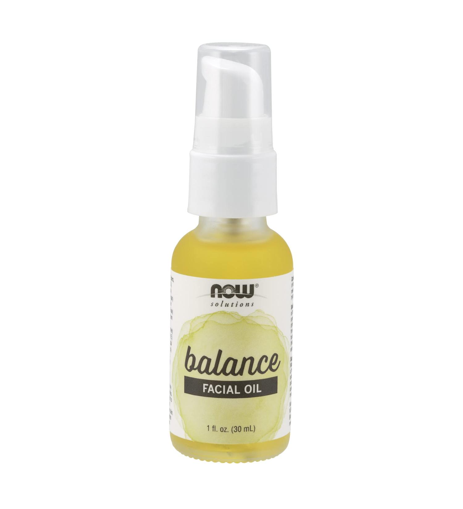 Now Foods Solutions Facial Oil Balancing 1 fl oz - Hydrating & Nourishing Skincare - Buy Online on SooperMarket.com