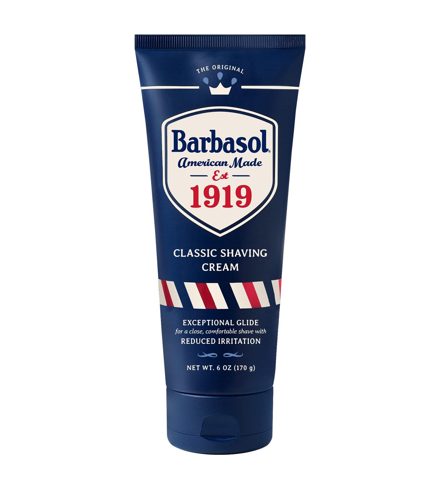 Barbasol 1919 Classic Shaving Cream - Timeless Men's Grooming Essential - Buy Online on SooperMarket.com