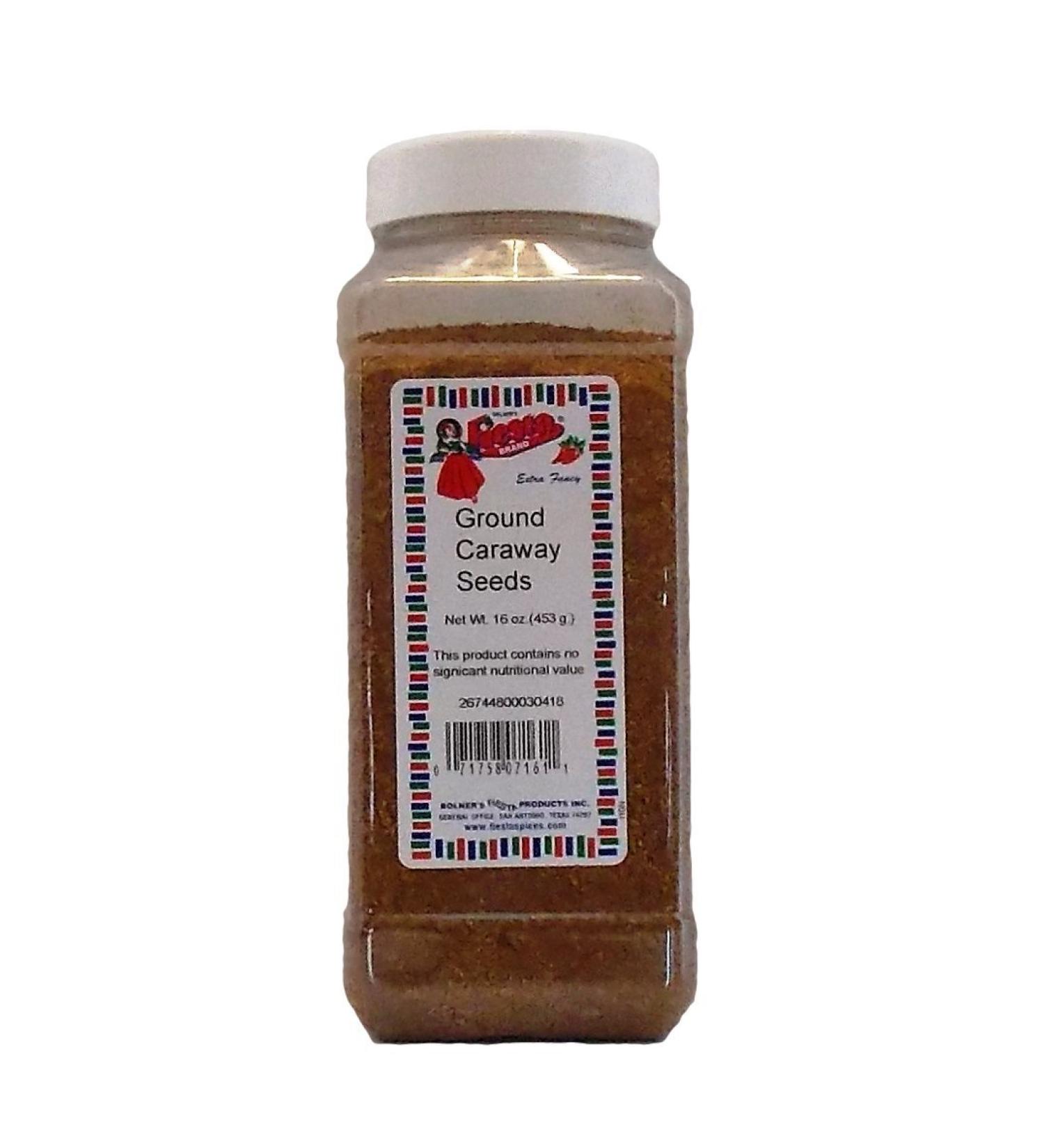 Bolner's Fiesta Extra Fancy Ground Caraway Seeds, 16 Oz.