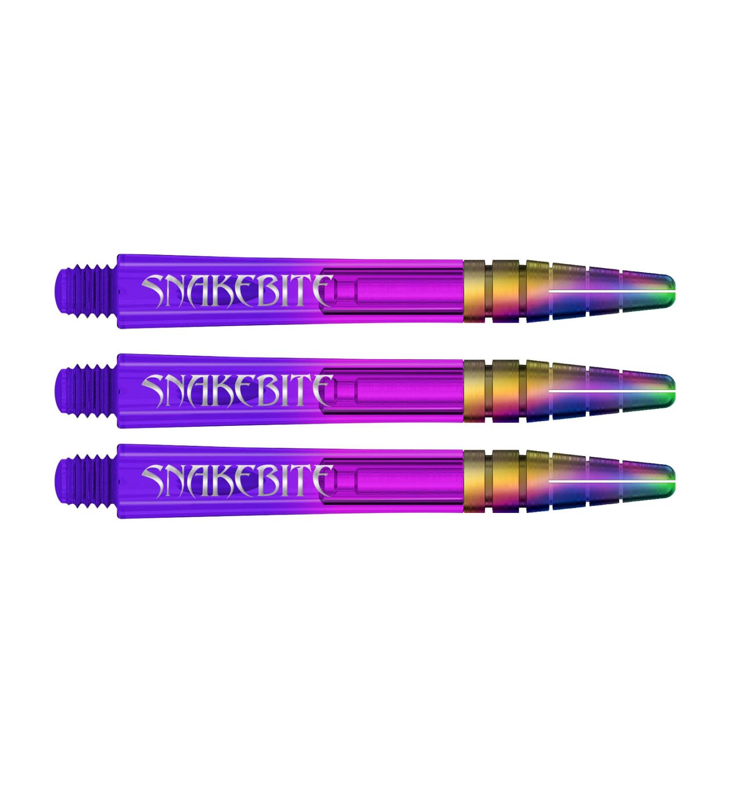 RED DRAGON Peter Wright Snakebite Nitrotech Purple Ionic Dart Stems - 2 Packs (6 Stems) Purple Medium - Buy Online on SooperMarket.com