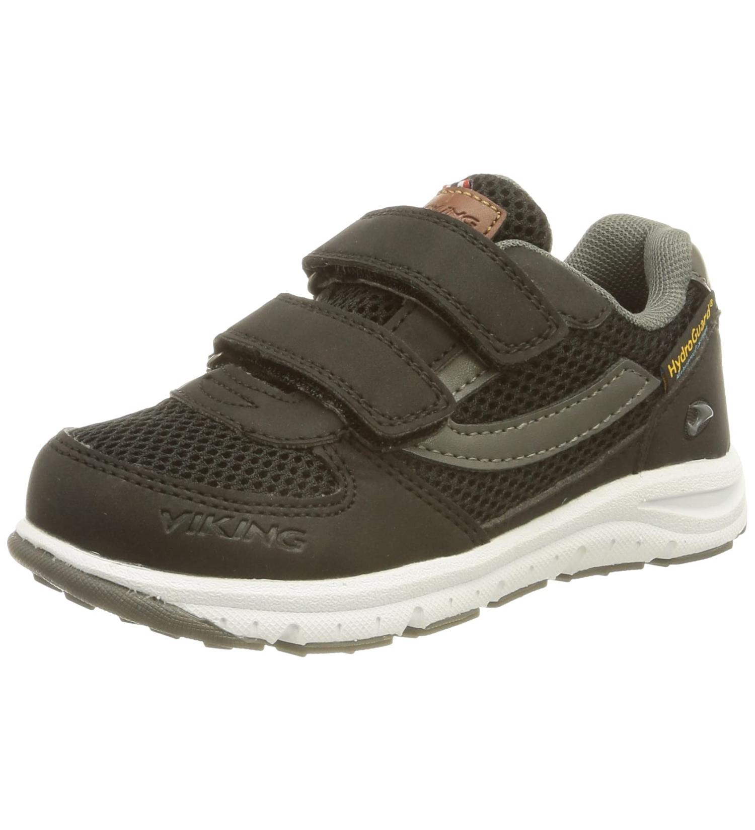 Viking Unisex Kids Hovet WP Walking Shoe 21 EU Black & Grey | Durable Footwear for Active Children - Buy Online on SooperMarket.com