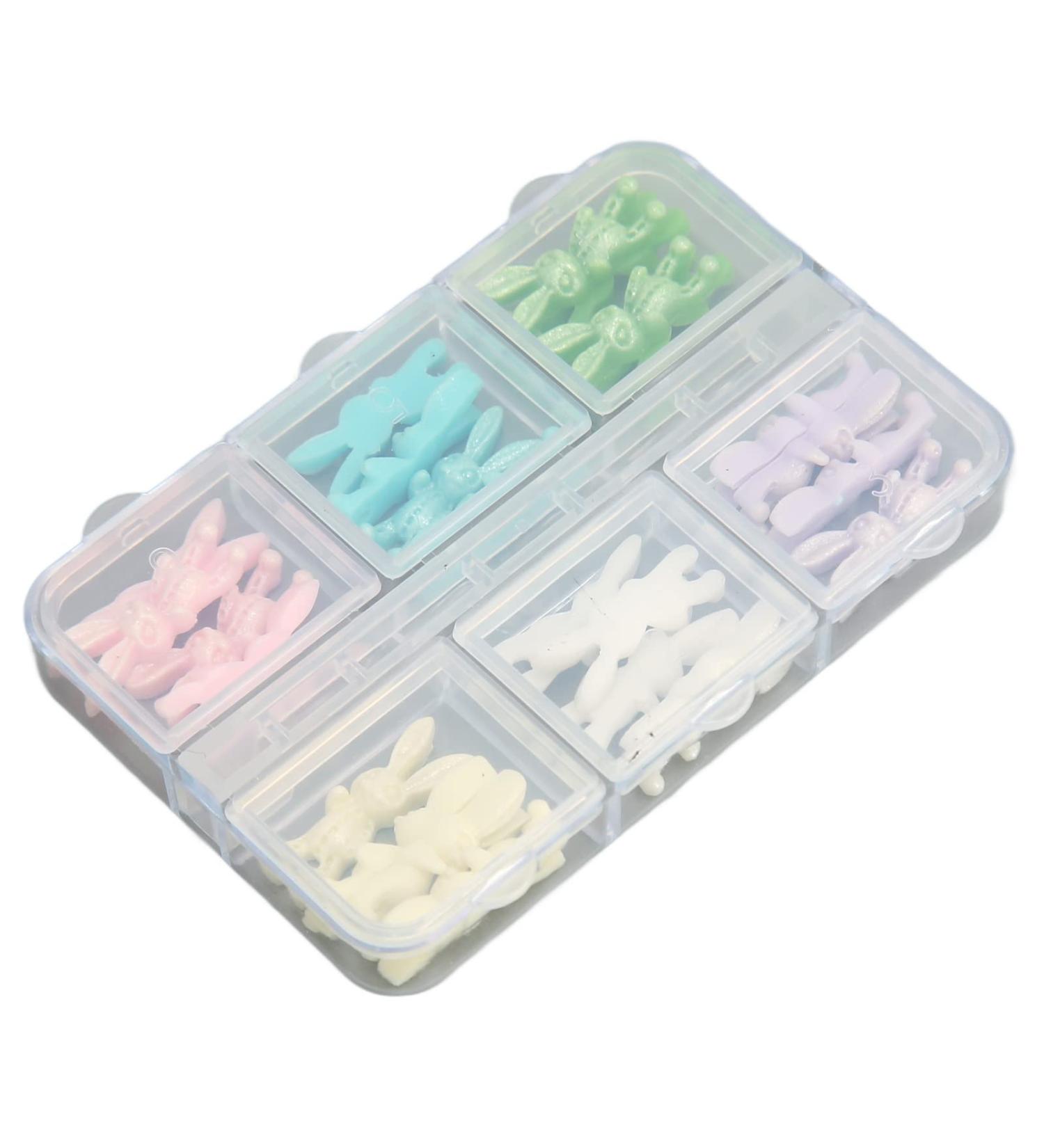 Rabbit Nail Decoration Nail Art Decoration Beautiful Resin for Home - Buy Online on SooperMarket.com