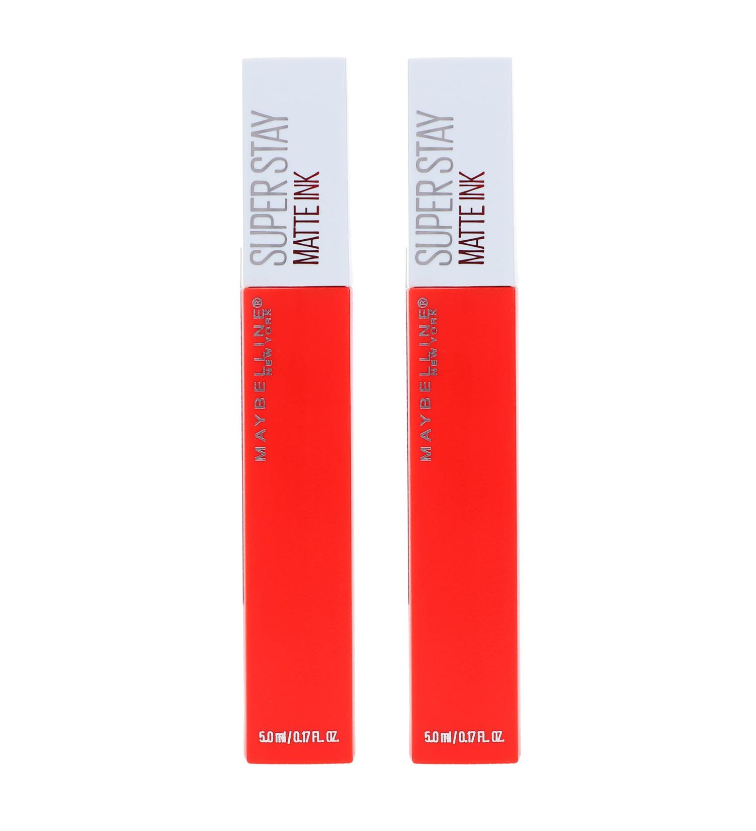 Maybelline SuperStay Matte Ink Liquid Lipstick 320 - Pack of 2 - Buy Online on SooperMarket.com