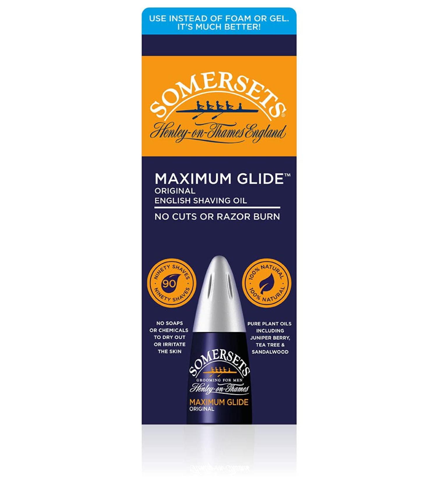 Somerset's Maximum Glide Original Shaving Oil 15 ml