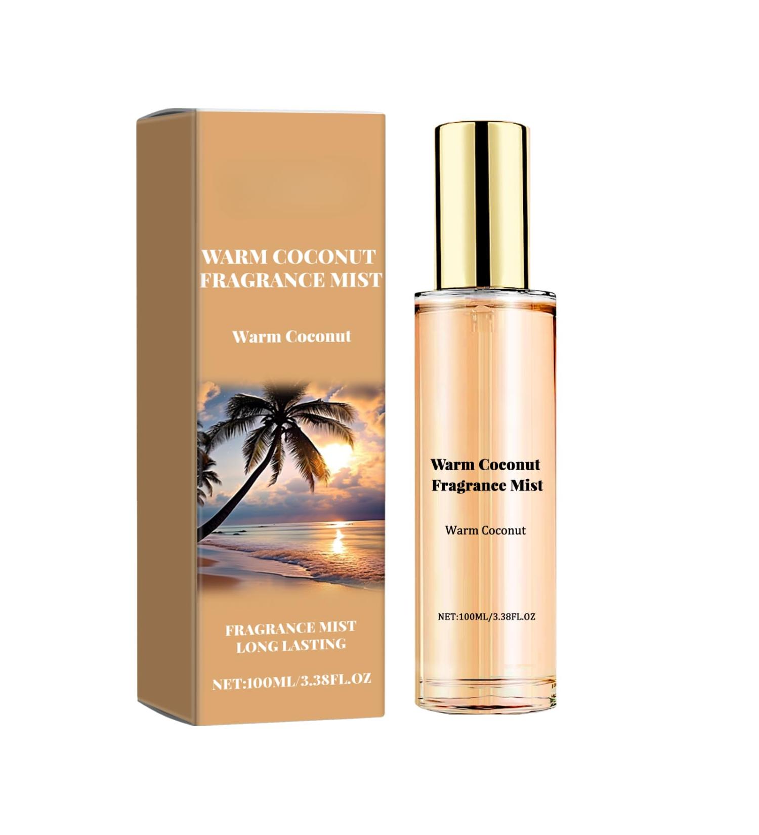 Warm Coconut Fragrance Mist Skin Body Mist Intimate Partner Perfumes for Women Long Lasting Fresh Perfume Spray Portable Natural Non-Greasy Dating Fragrance Warm Coconut (1 Pcs) - Buy Online on SooperMarket.com