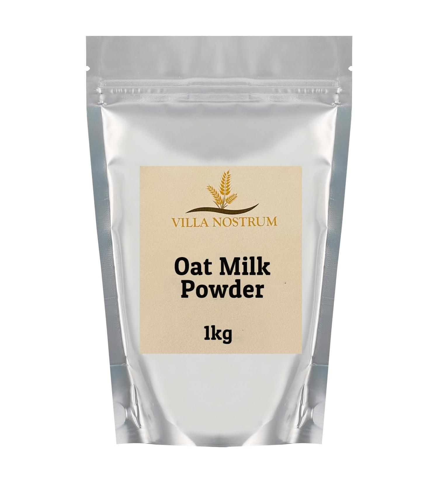 Oat Milk Powder 1kg Dairy and Soy Free No Sugar Added Vegan Non GMO by Villa Nostrum