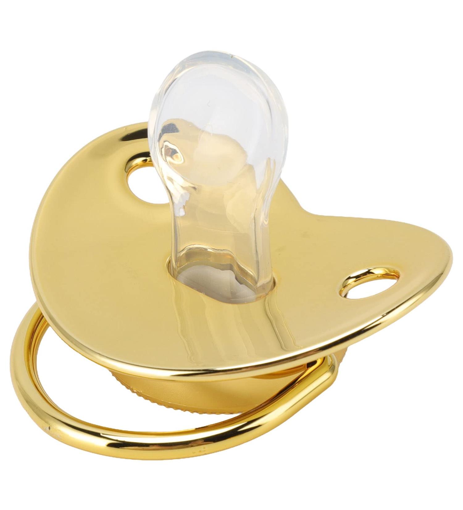 Shop Luxury Baby Pacifier - Little Prince Silicone Heart Clip for Infants | International Shipping - Buy Online on SooperMarket.com