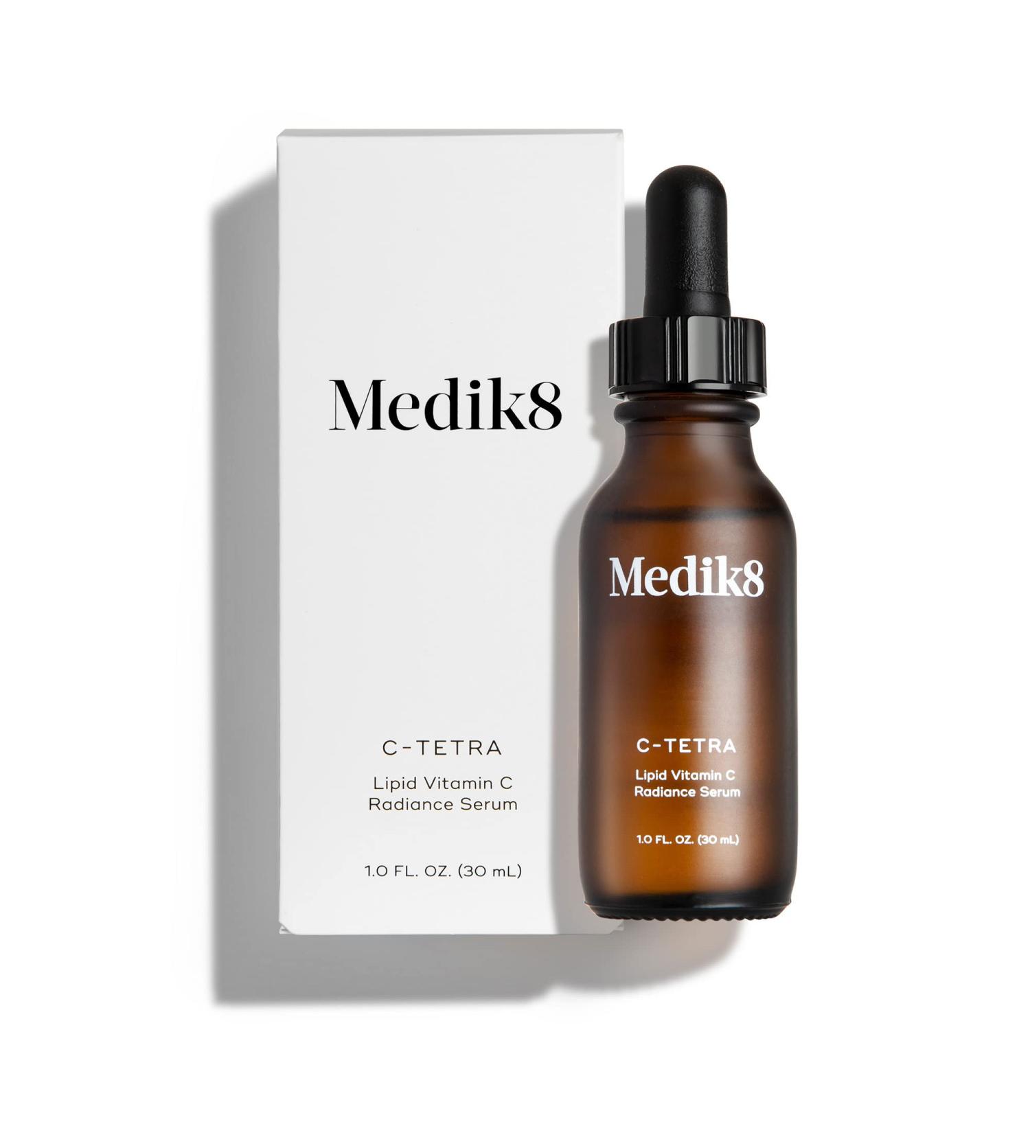 Medik8 C-Tetra Vitamin C Serum 1.0 oz | Brightening, Balancing, Plumping | Firming Treatment for Radiant Skin | With Squalane | Reduce Fine Lines & Wrinkles - Buy Online on SooperMarket.com