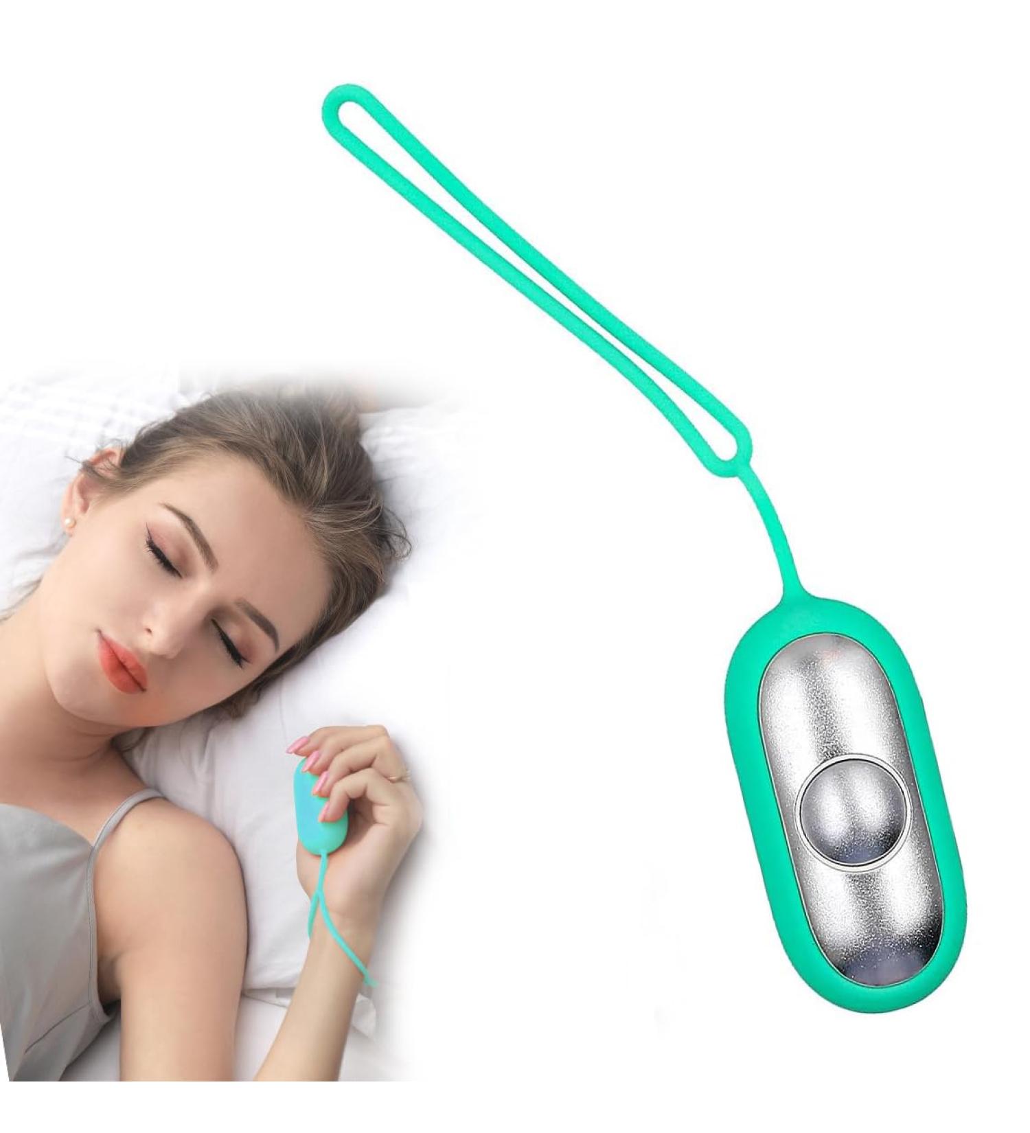 POFET Sleep Aid Device USB Charging Micro-Current Electronic Pulse Sleep Instrument for Improve Sleep Stress Relief Fast and Deep Sleep (Green) - Buy Online on SooperMarket.com