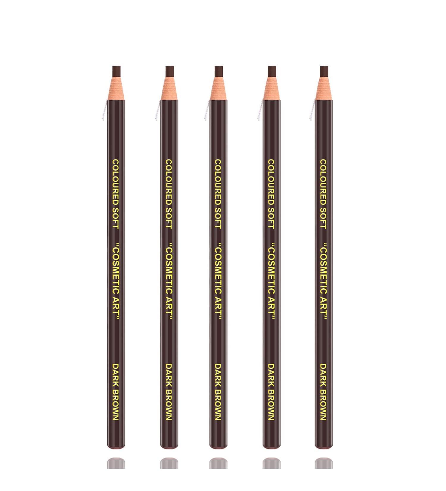 Waterproof Microblading Eyebrow Pen - Long-Lasting Dark Brown Peel-off Brow Pencil - Buy Online on SooperMarket.com