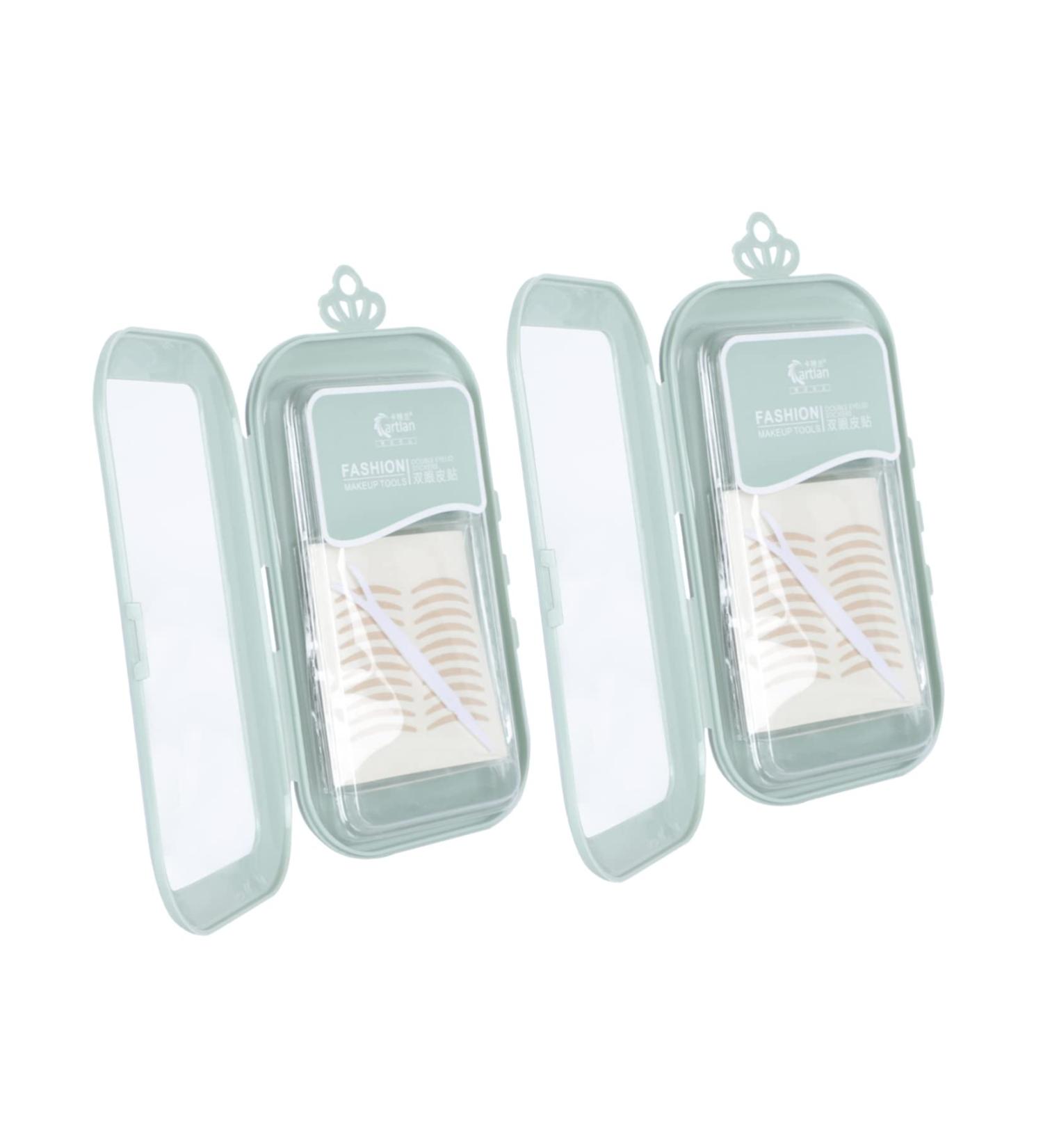 Mikinona 2 boxes Tapes Stickers Mesh Double-sided Shaping Eye Natural Invisible Makeup Pastes Paste Beauty - Buy Online on SooperMarket.com