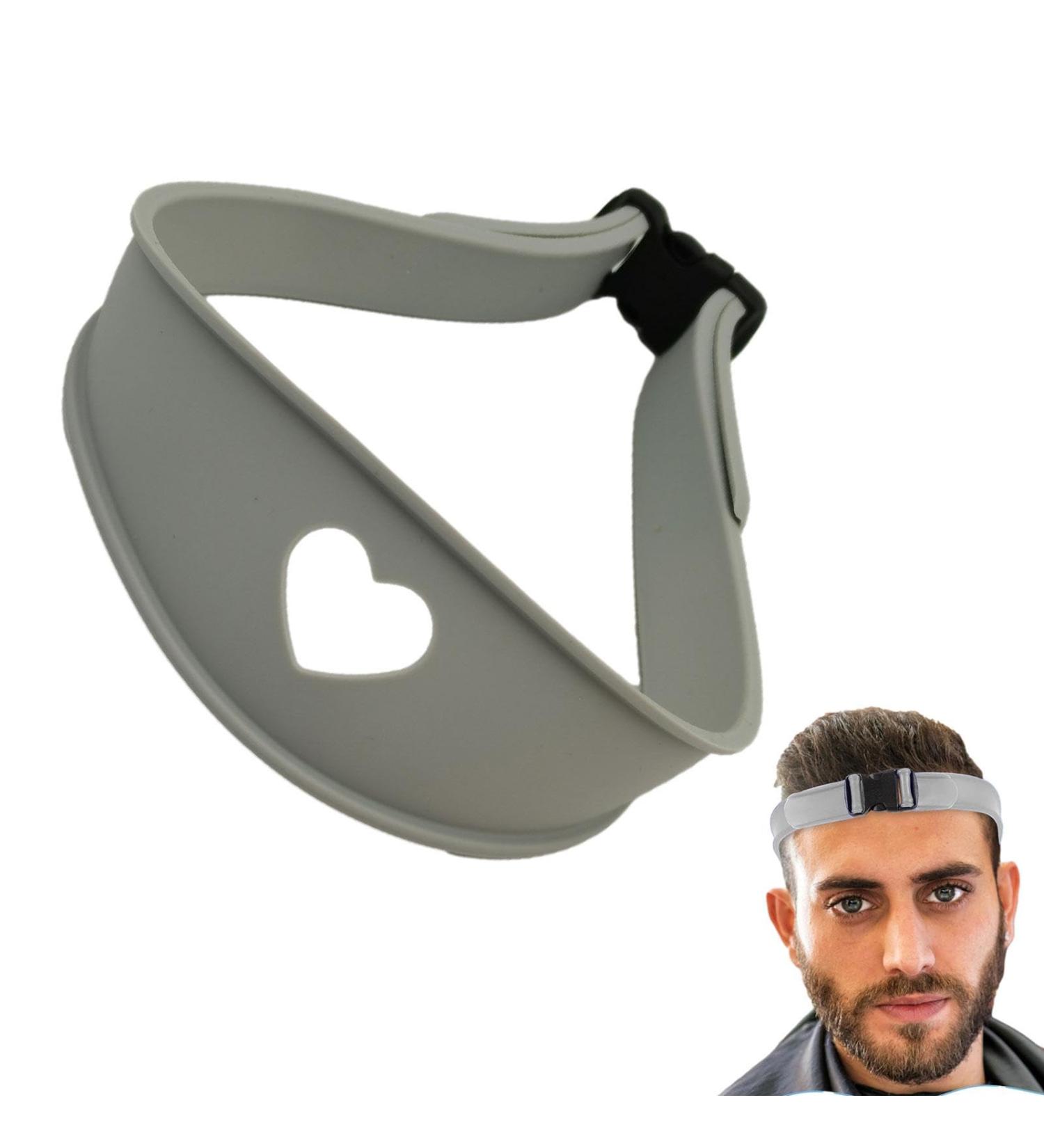 puzzlegame Neckline Templates for Shaving Hair Trimming Tool - Adjustable Curved Silicone Haircut Bands for Hair Salons and Home Gray - Buy Online on SooperMarket.com