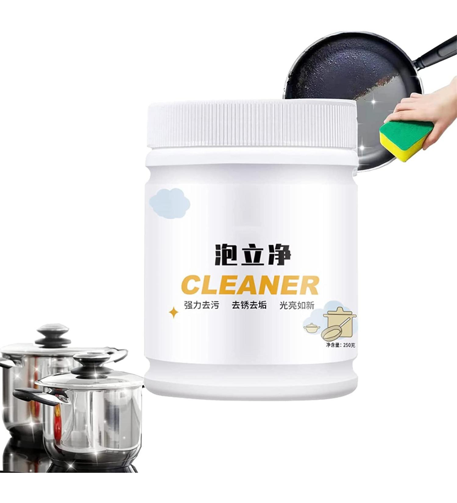 Foam Rust Remover Multi-Purpose Foam Cleaner Rust Remover Kitchen General Cleaning Powder Rust Removal and Polishinglasting Shiny 1 PCS - Buy Online on SooperMarket.com