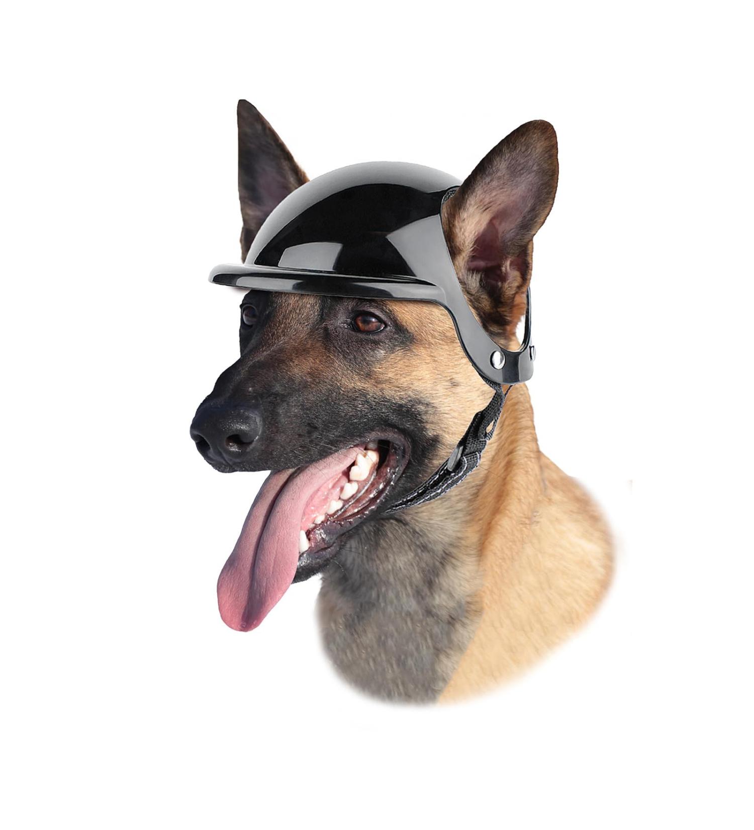 Buy Dog & Cat Motorcycle Helmets | Safety Hard Hats for Pets 44-88lbs - Outdoor Protection - Buy Online on SooperMarket.com