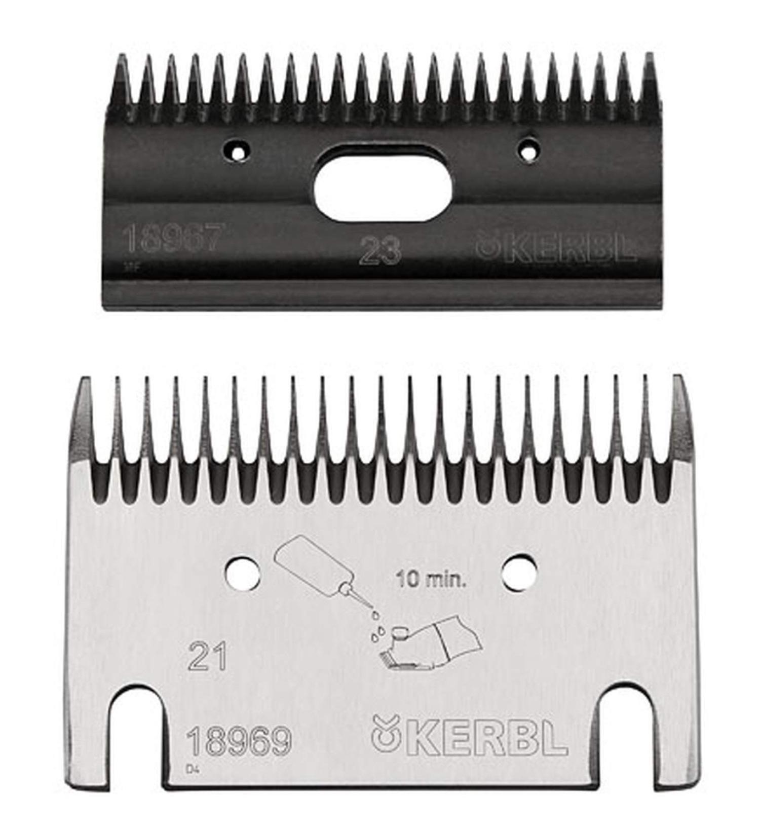 Kerbl 18960 Shearing blade set Kerbl Premium cattle 21/23 teeth