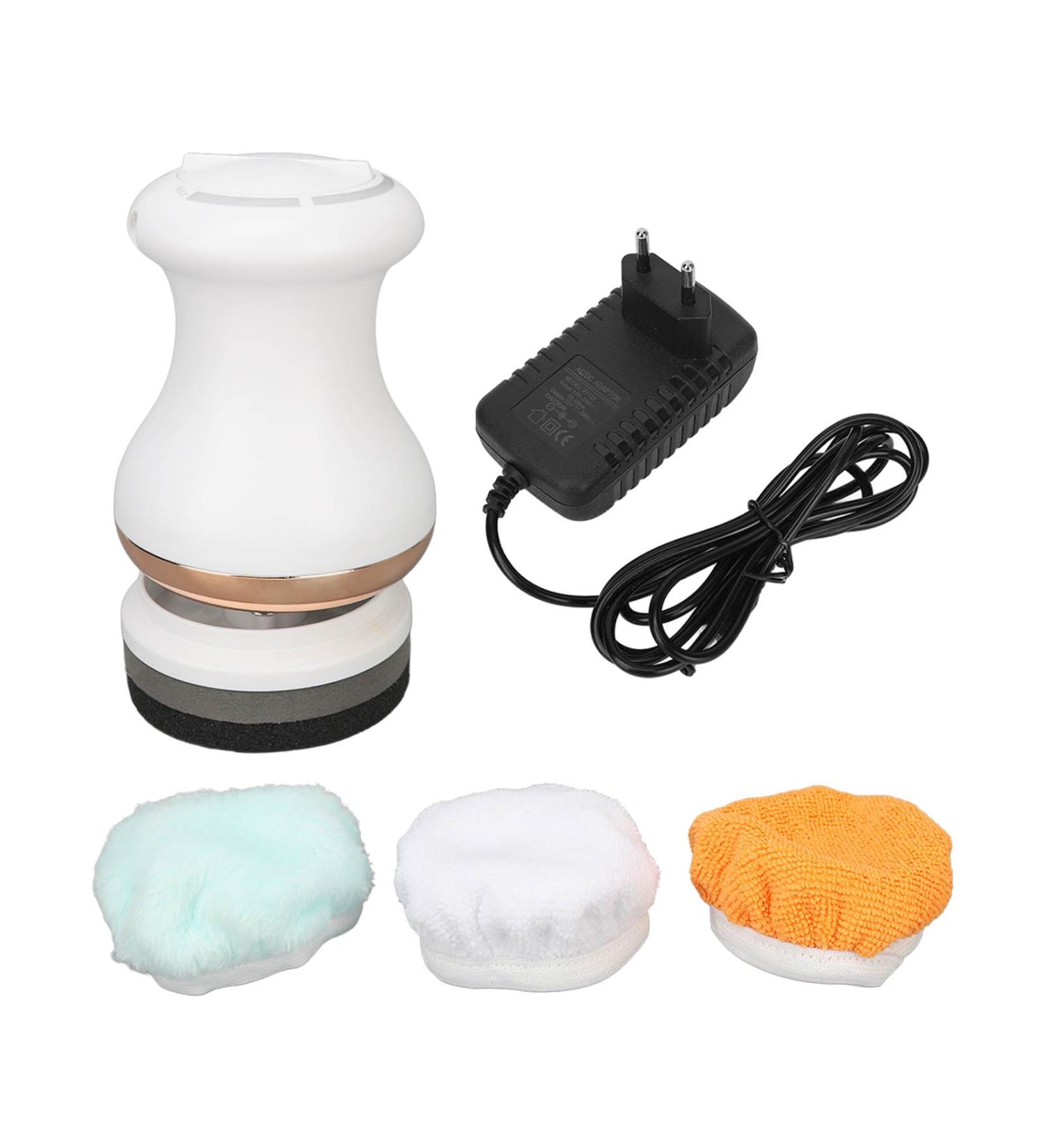 Electrical Massage Device for Body Shaping - Hand & Body Massager with 3 Washable Pads (EU Plug) for Women - Buy Online on SooperMarket.com