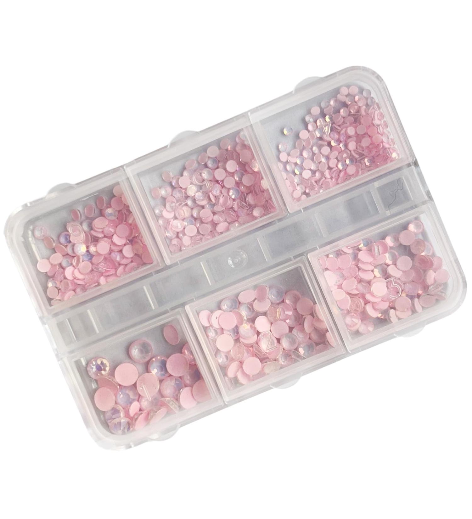 1Box Mixed Nails Art Decorations 3D Beads Nail Easy Installation And Removal Add Charm To Your Nail Nail Supplies - Buy Online on SooperMarket.com