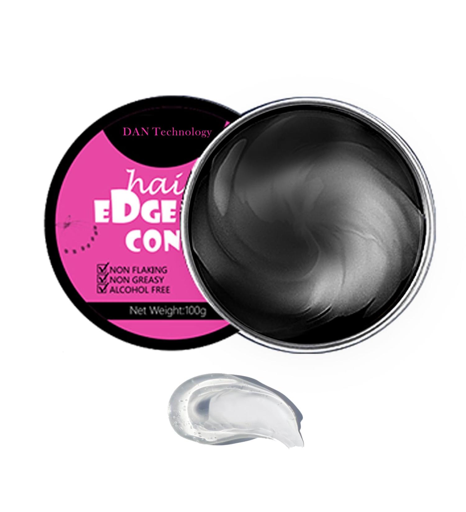 DAN Technology Edge Control Gel - Strong Hold & Baby Hair Styling for 4C Black Hair | 48 Hour Stay | International Shipping Available - Buy Online on SooperMarket.com