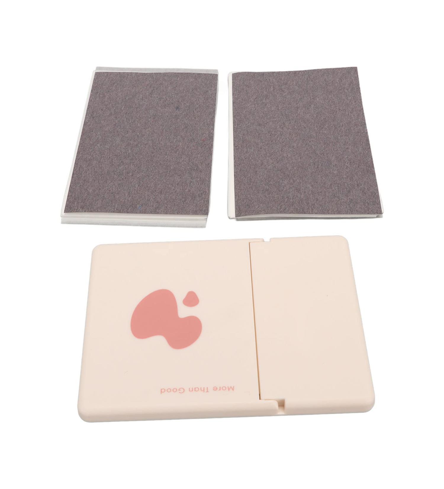 250 Pcs Oil Blotting Sheets with Mirror - Soft, Compact, Portable Paper for Party | Oil Control Solution - Buy Online on SooperMarket.com
