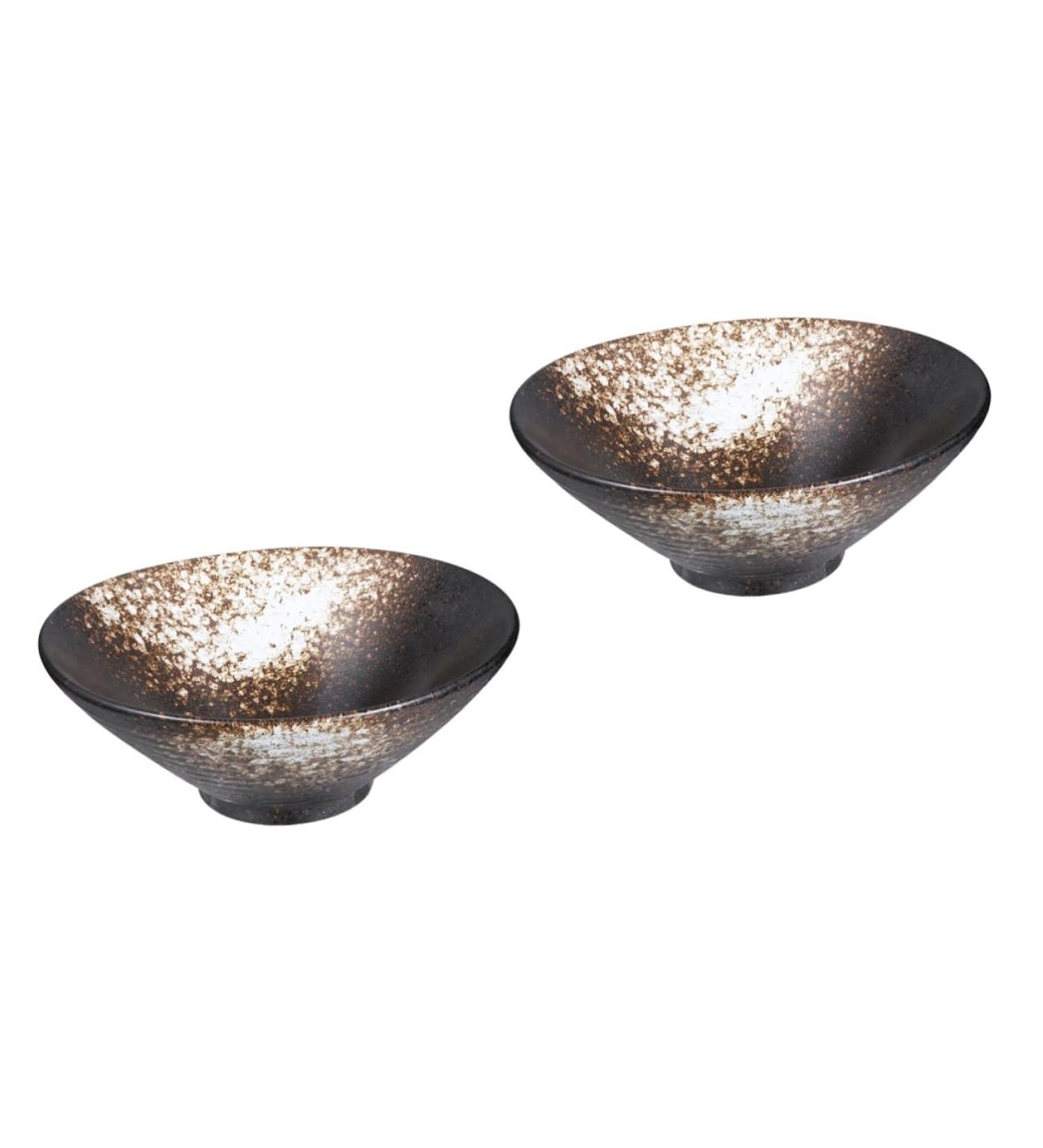 Zerodeko 2pcs Ramen Bowl Japanese Noodles Spaghetti Container Japanese Soup Bowl Bowls Chinese Bowl Japanese Noodle Bowl Food Serving Bowl Food Containers Soup Mug Ceramics 20X8CMx2pcs Whitex2pcs - Buy Online on SooperMarket.com