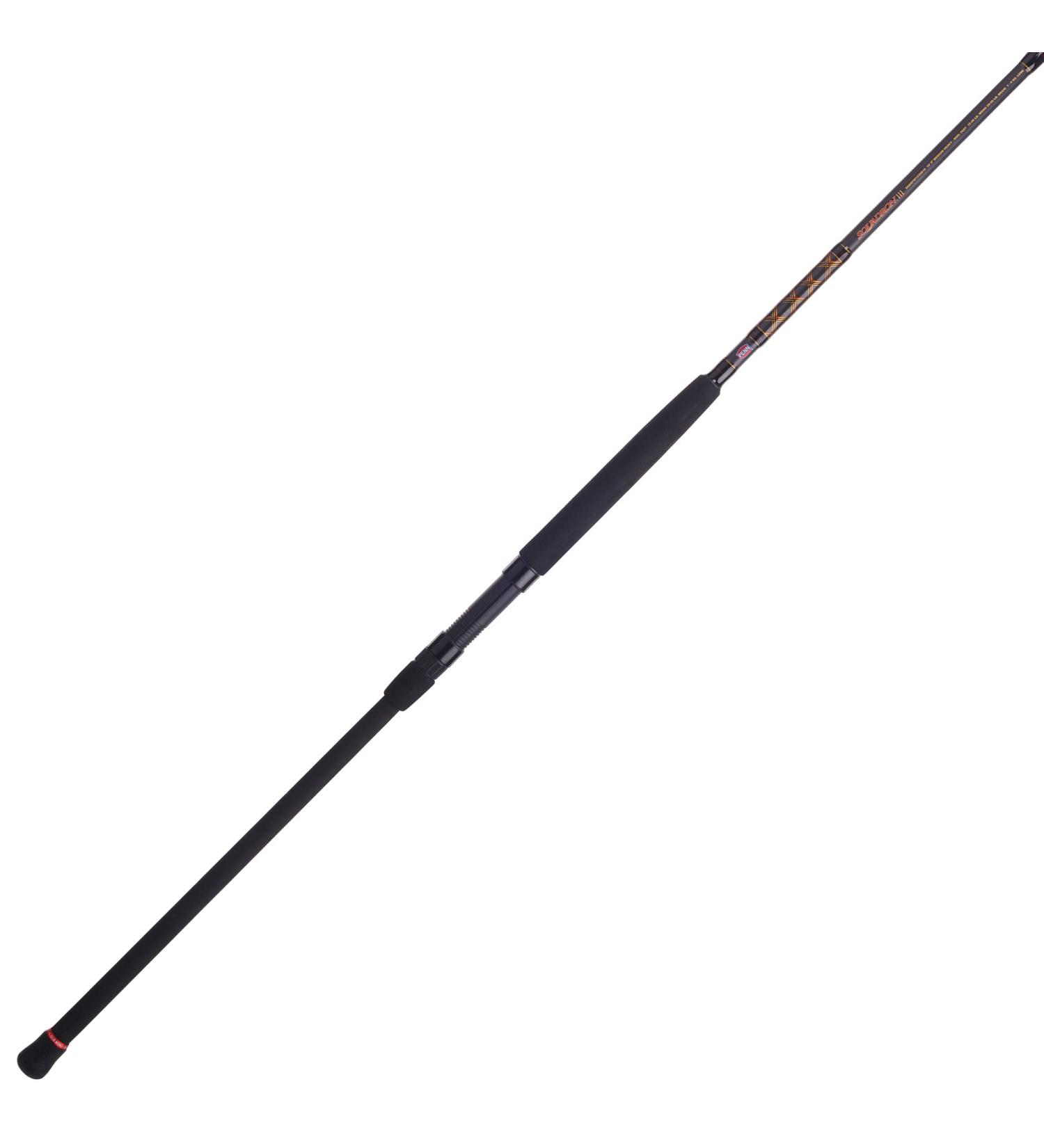 Penn Squadron III Surf Spinning Rod 10' - Med Heavy 15-30lb - Titanium/Red/Gold - Buy Online on SooperMarket.com