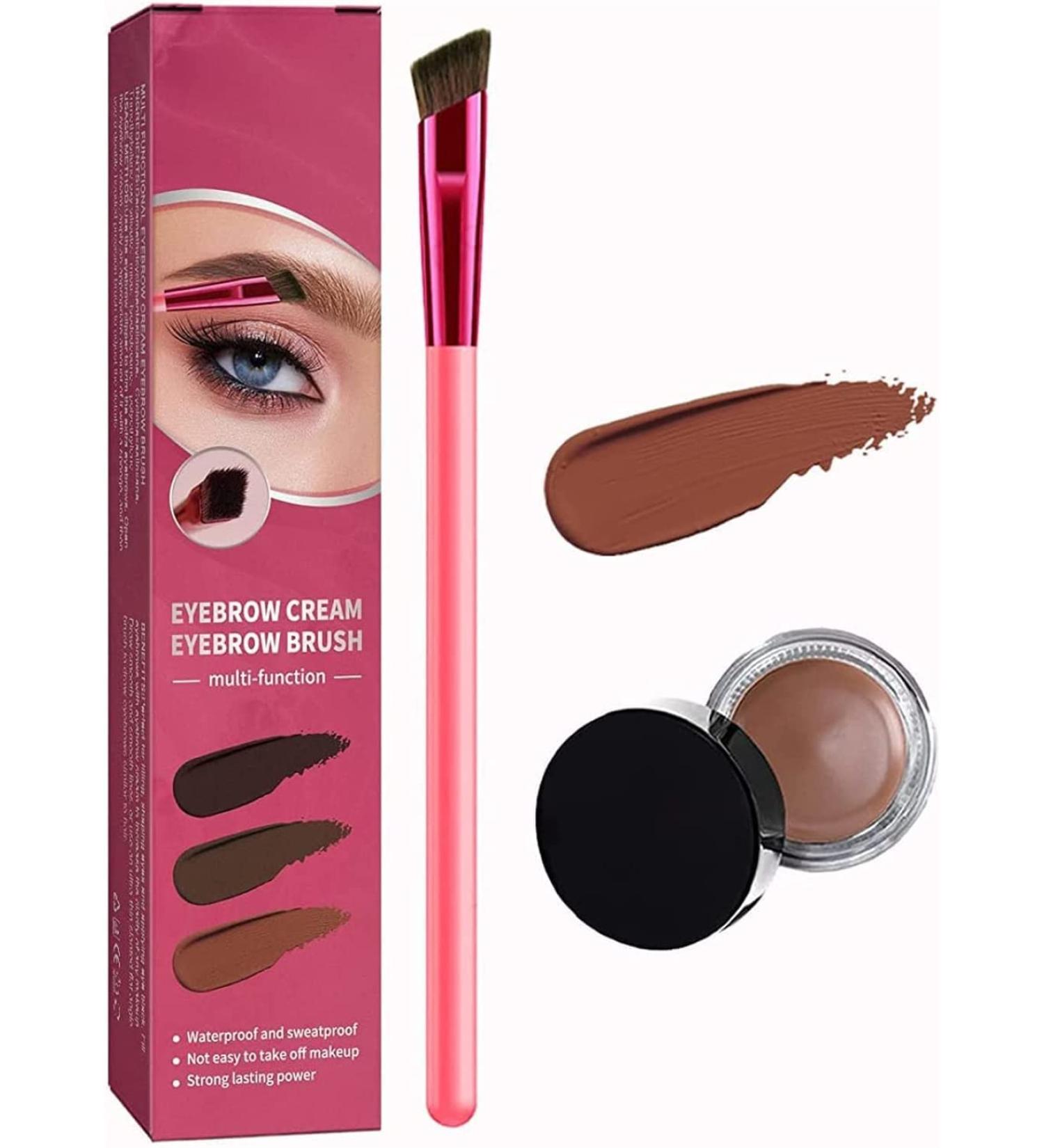 Lovelycat 3 color eyebrow powder waterproof long-lasting eyebrow powder Multi color eyebrow powder close to hair color Professional eyebrow powder (brown) - Buy Online on SooperMarket.com