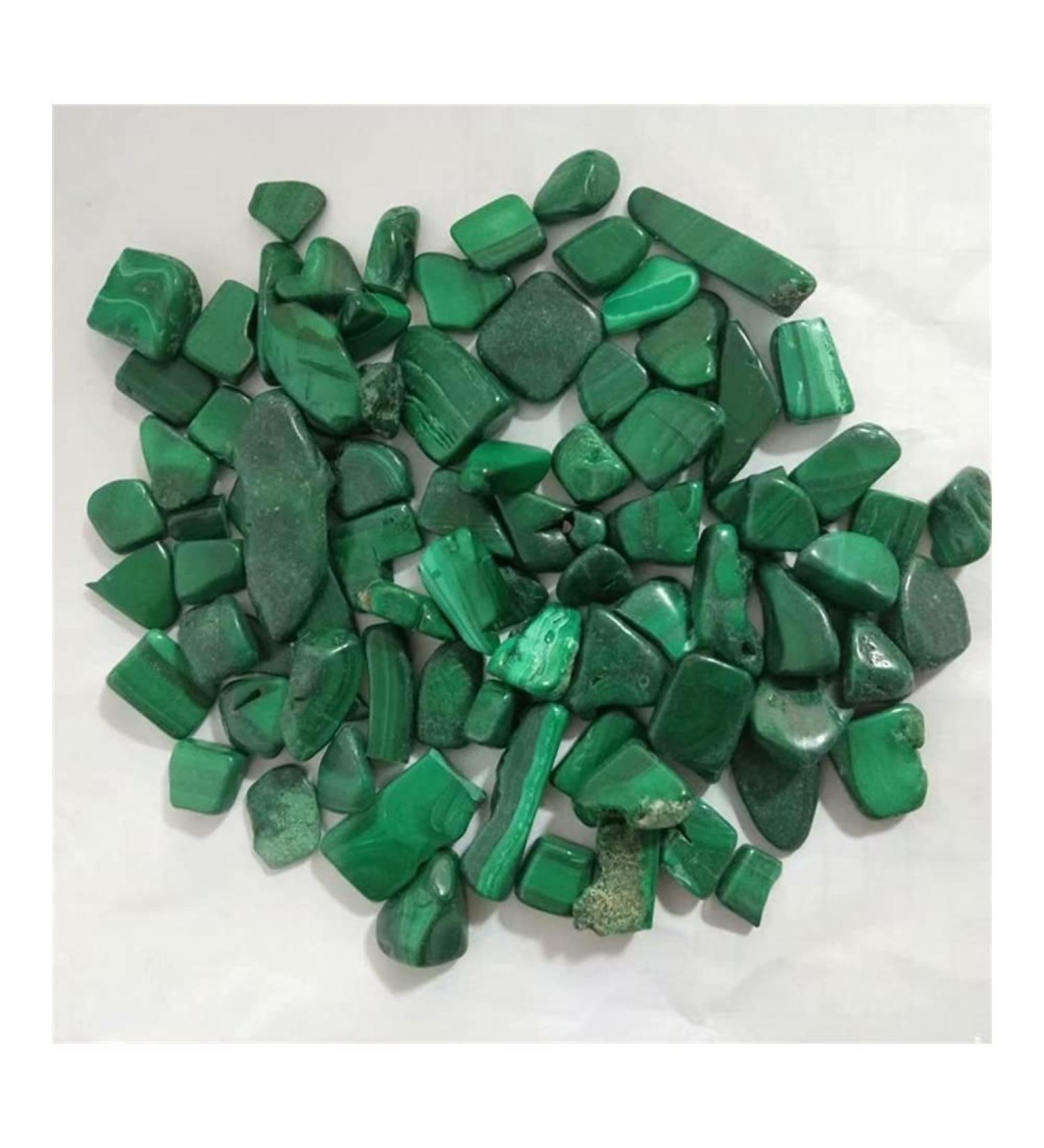 Home Decor 50-60G Pretty Natural Malachite Gemstone Polished Crystal Quartz Specimen Reiki ERTEYIN - Buy Online on SooperMarket.com