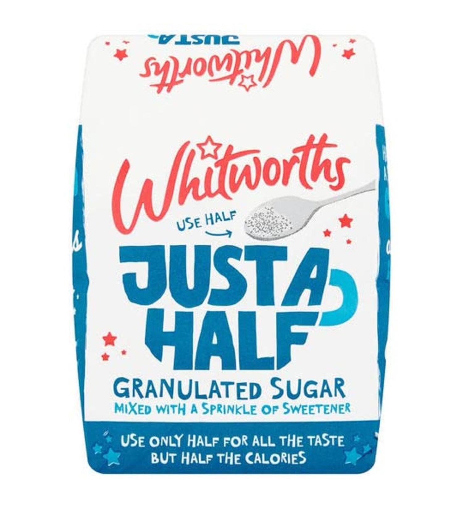 Whitworths Just A Half Granulated Sugar 750g