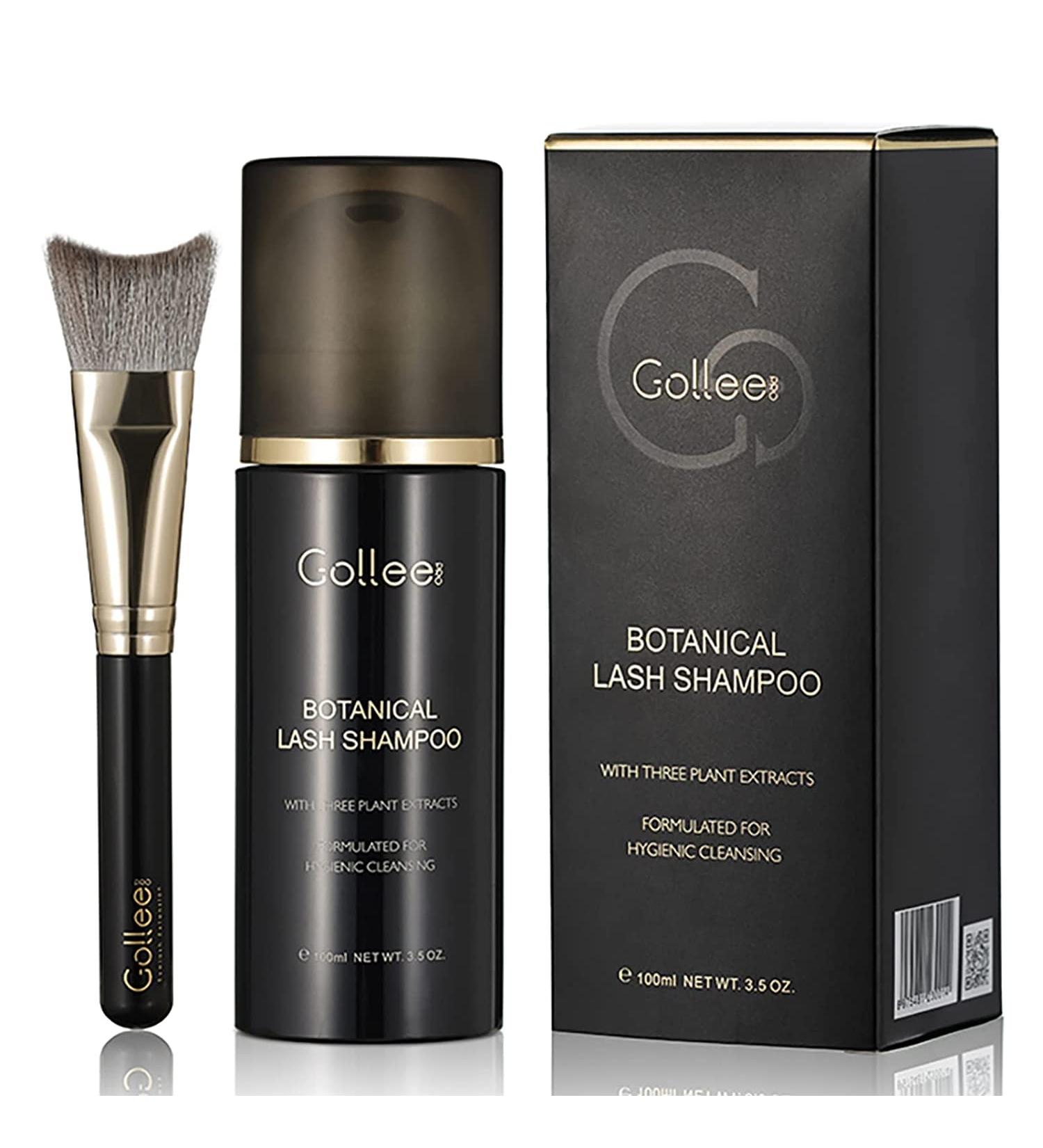Lash Shampoo Kit - 100 ML Eyelash Extension Cleanser | Paraben & Sulfate Free Makeup Remover | Safe for Natural Lashes - Buy Online on SooperMarket.com