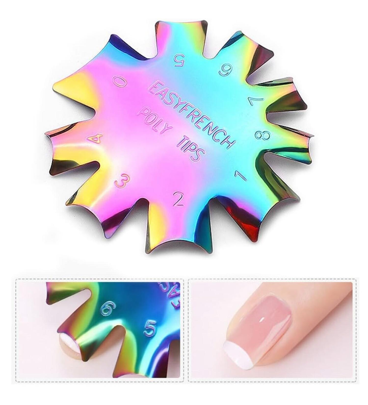 Professional Gel Cutter Tool Steel Stainless Multicolor Trimmer Edge Nail Art Multiple Style Shape Women for Smile Line French Cutter - Buy Online on SooperMarket.com